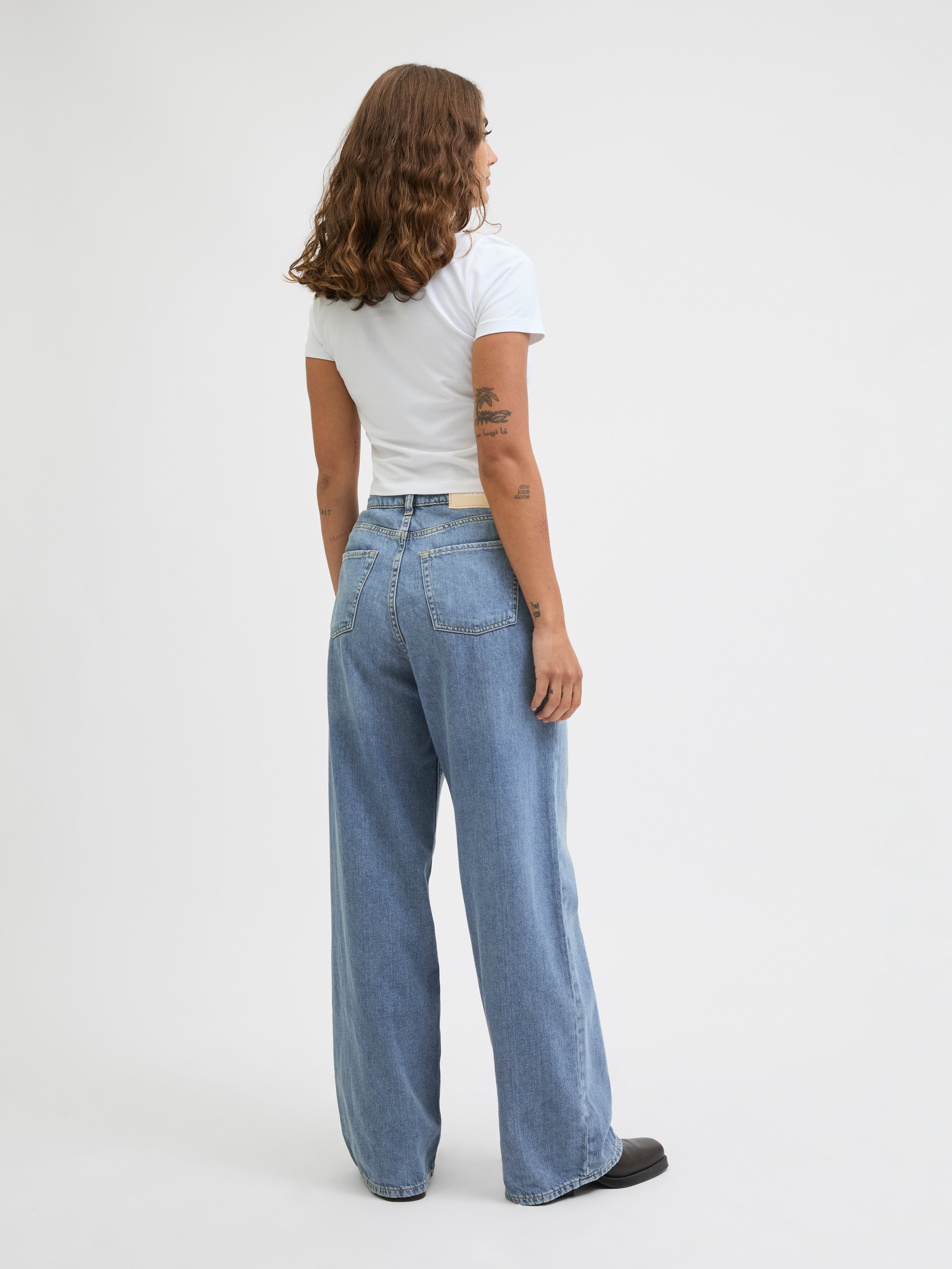 Wide-Leg Fit High waist Jeans | Jack & Jones