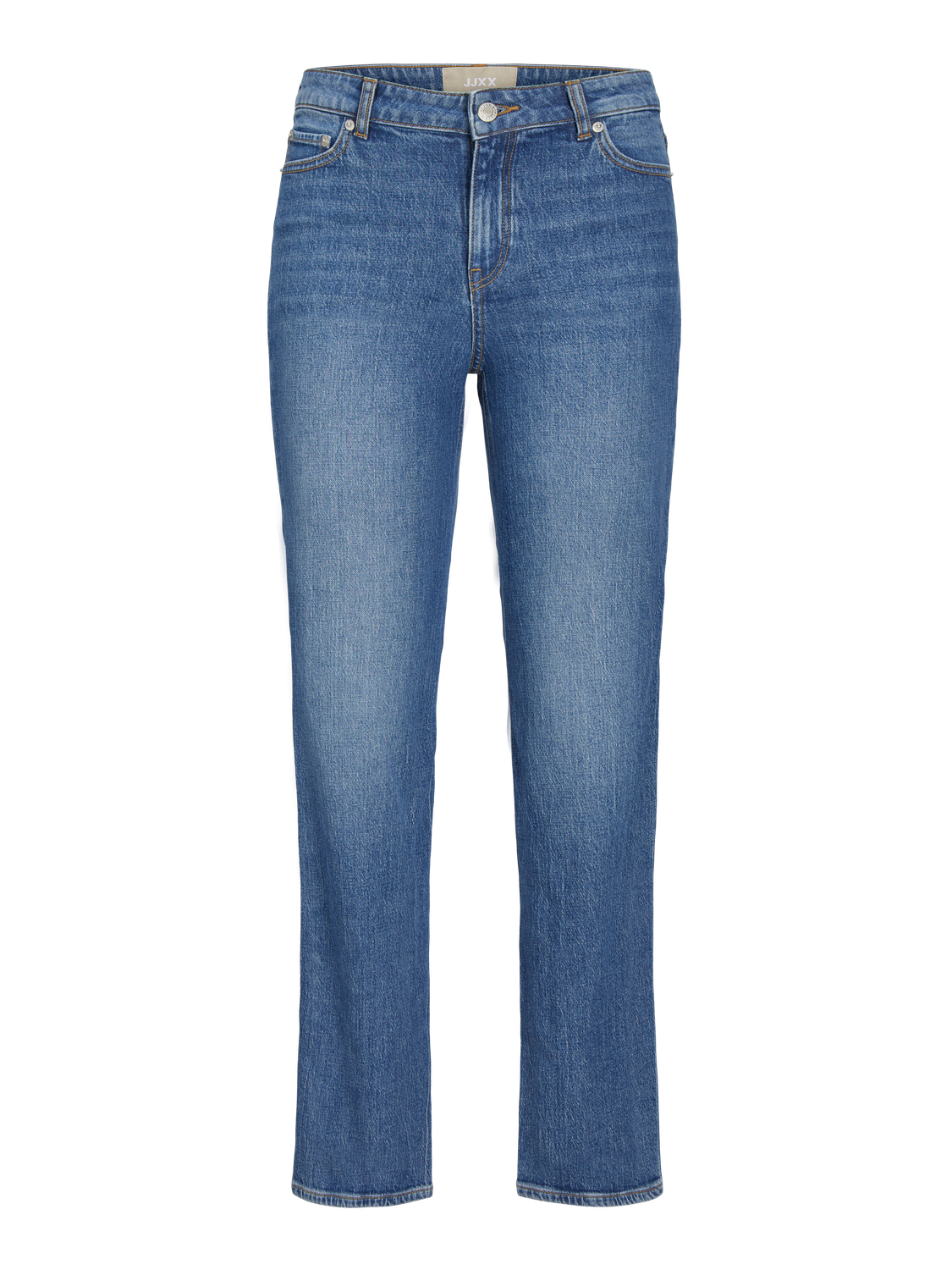 Jean écourté à taille mi-haute et jambe droite ajustée LYON | Jack & Jones®