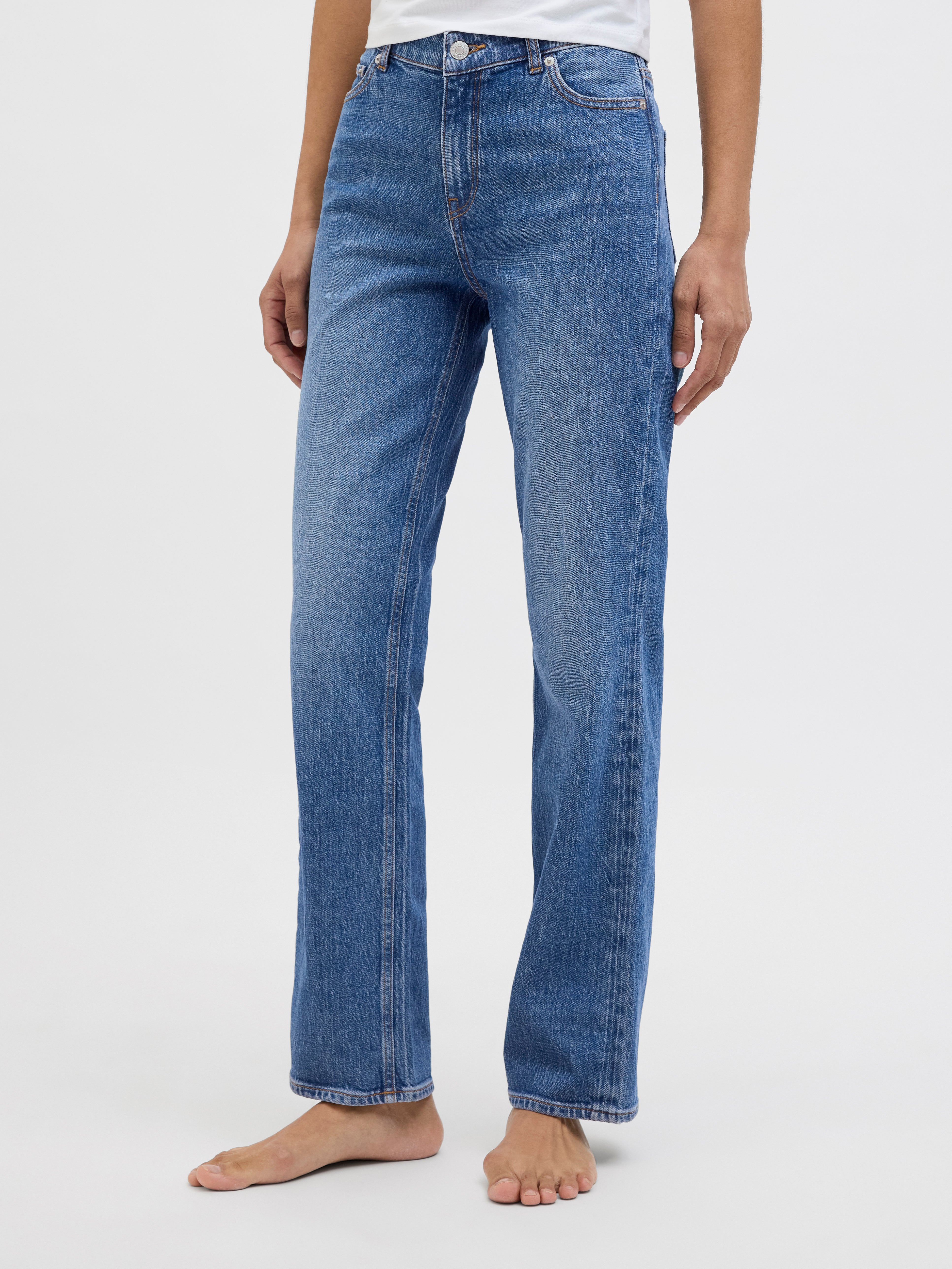 LYON Mid-Rise Cropped Slim Fit Jeans | Jack & Jones®