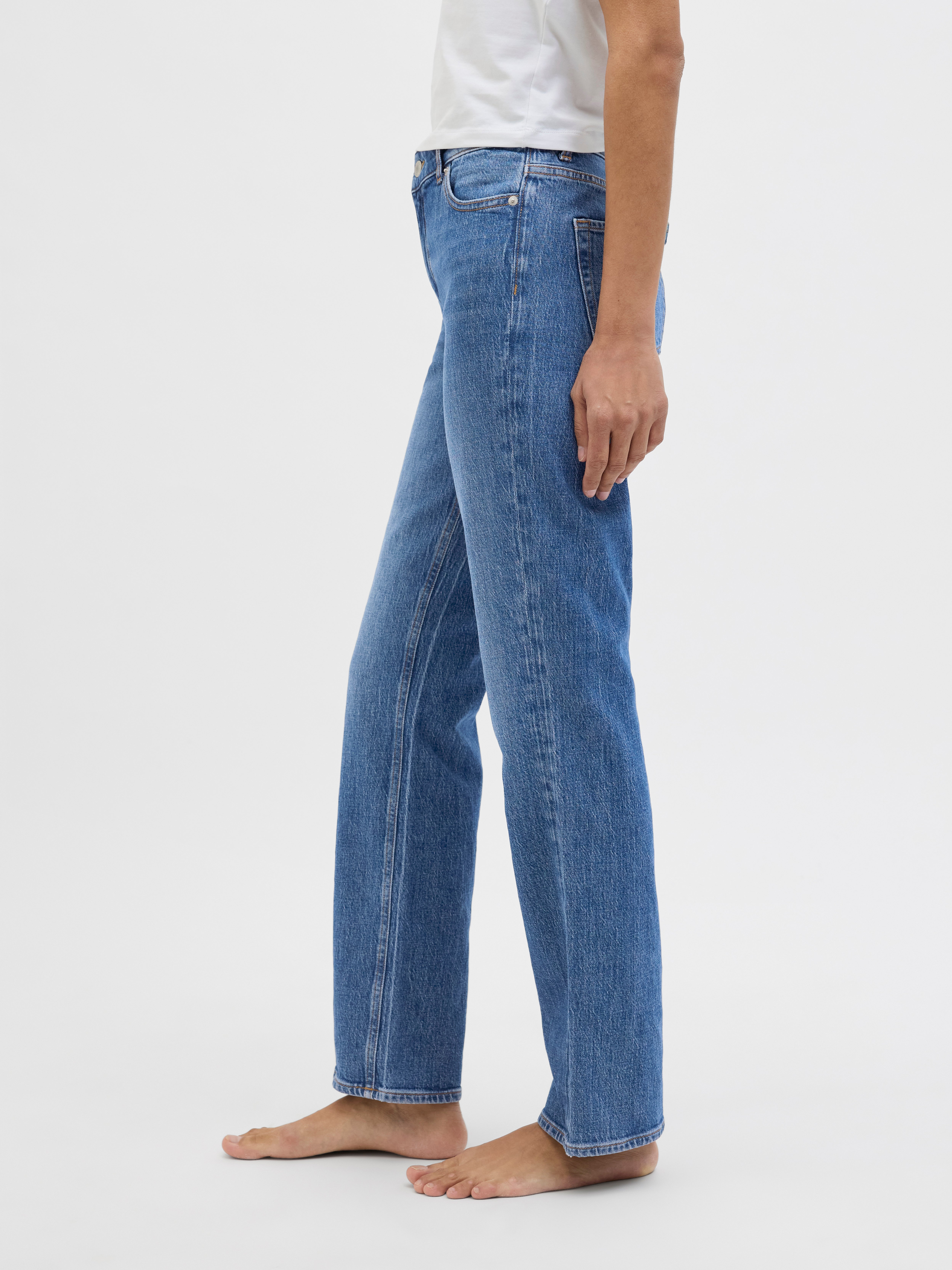 LYON Mid-Rise Cropped Slim Fit Jeans | Jack & Jones®
