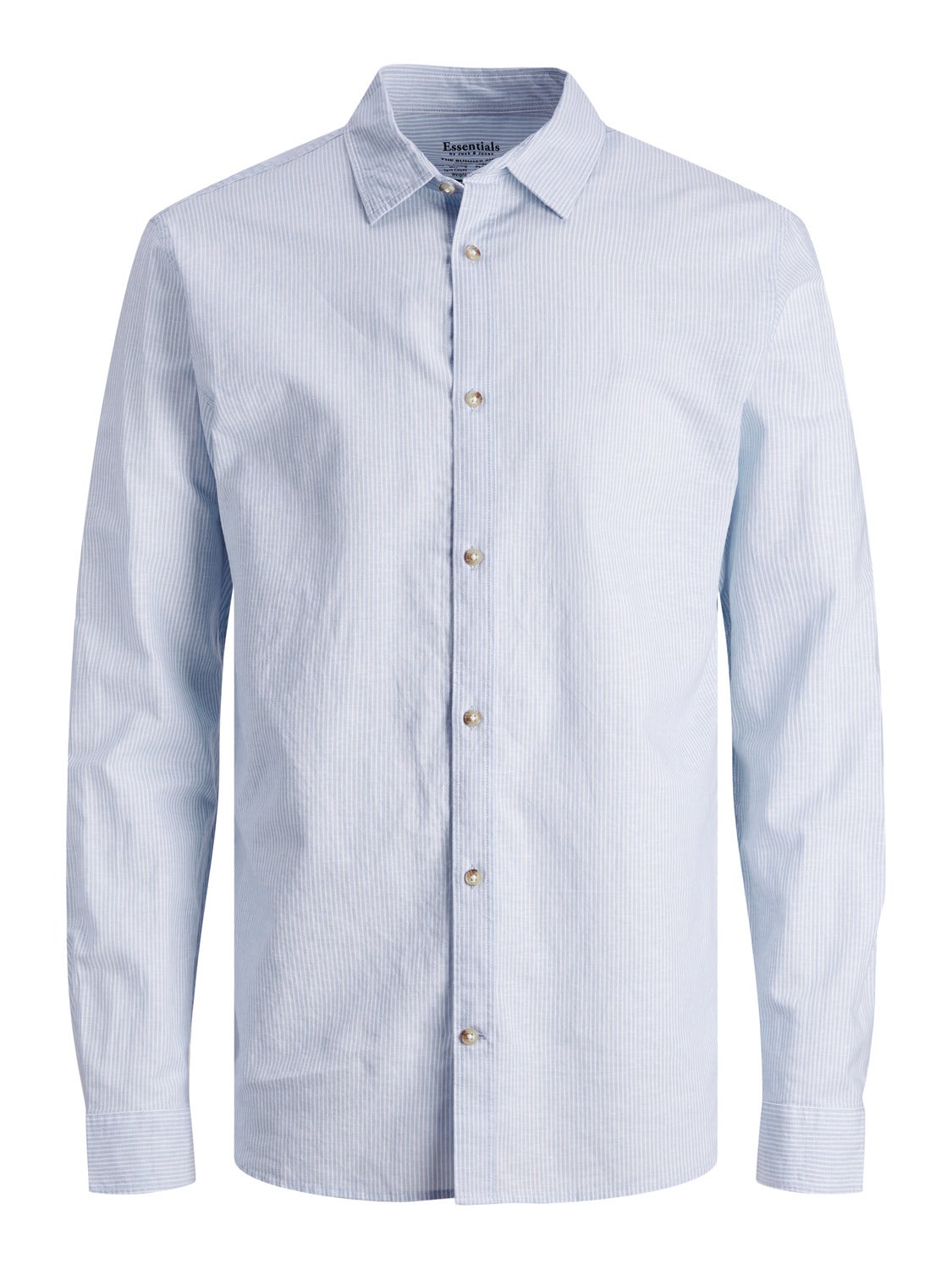 Comfort Fit Long Sleeve Linen Shirt | Jack & Jones