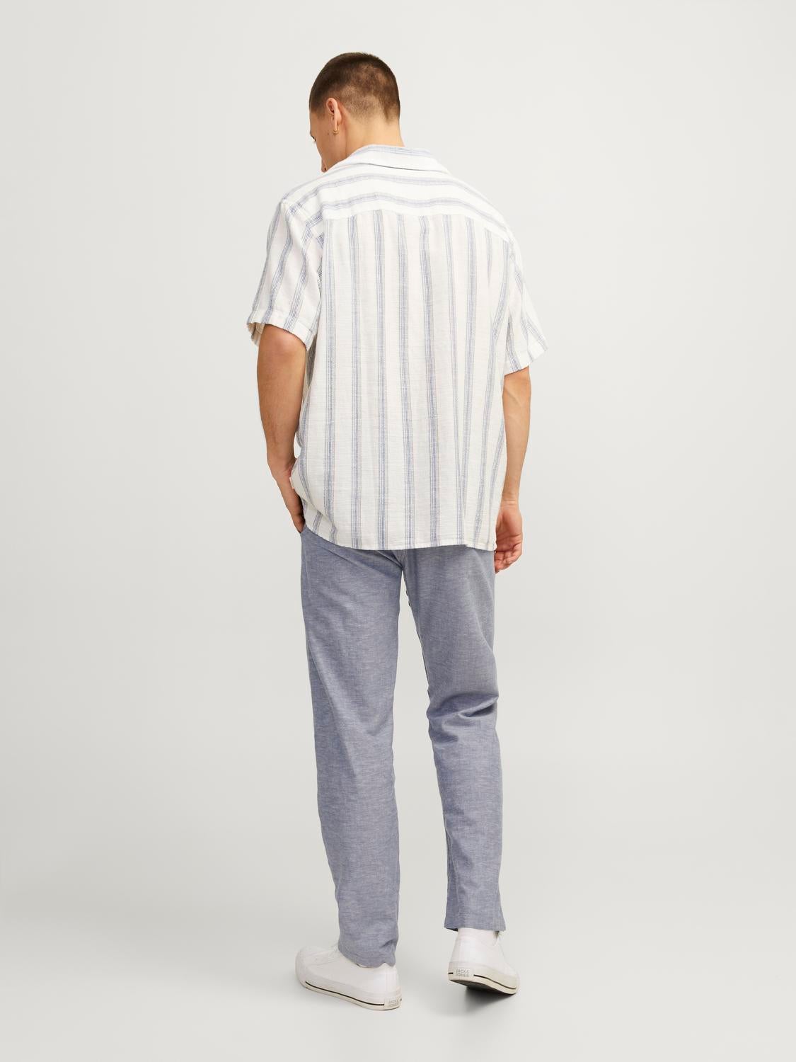 Relaxed Fit Chino Linen Pants | Jack & Jones