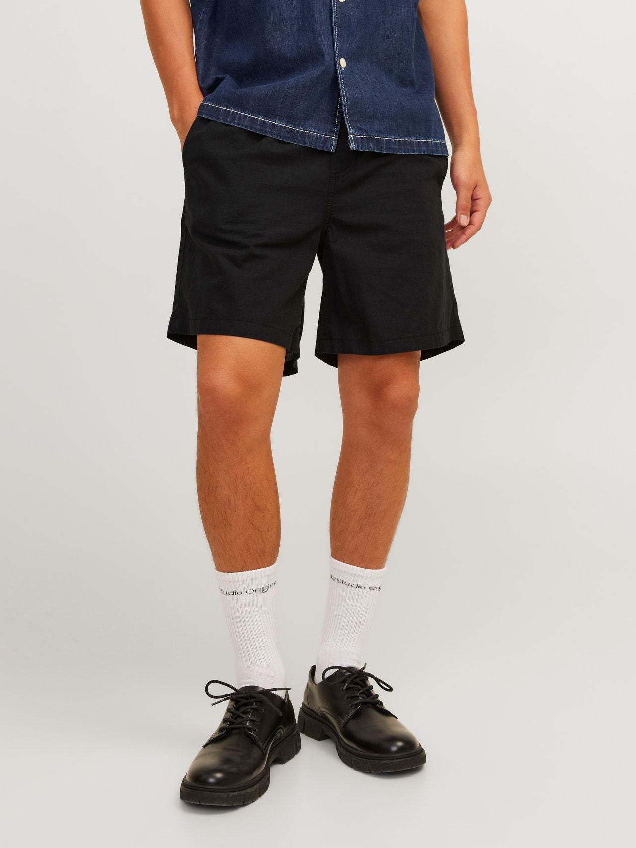 Jack & Jones Jogger Fit Jogger shorts -Black - 12248629