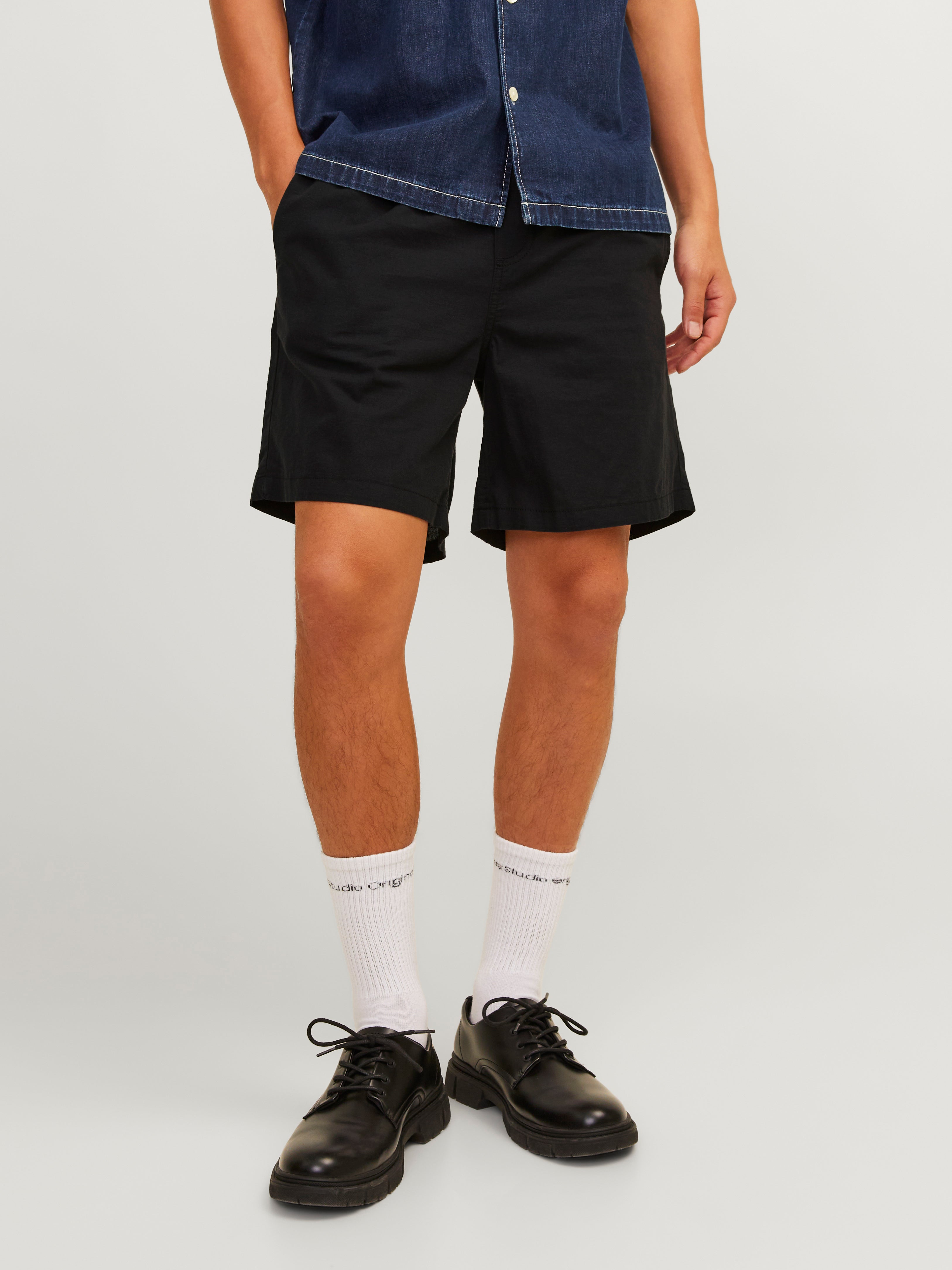 Short mélange en lin | Jack & Jones