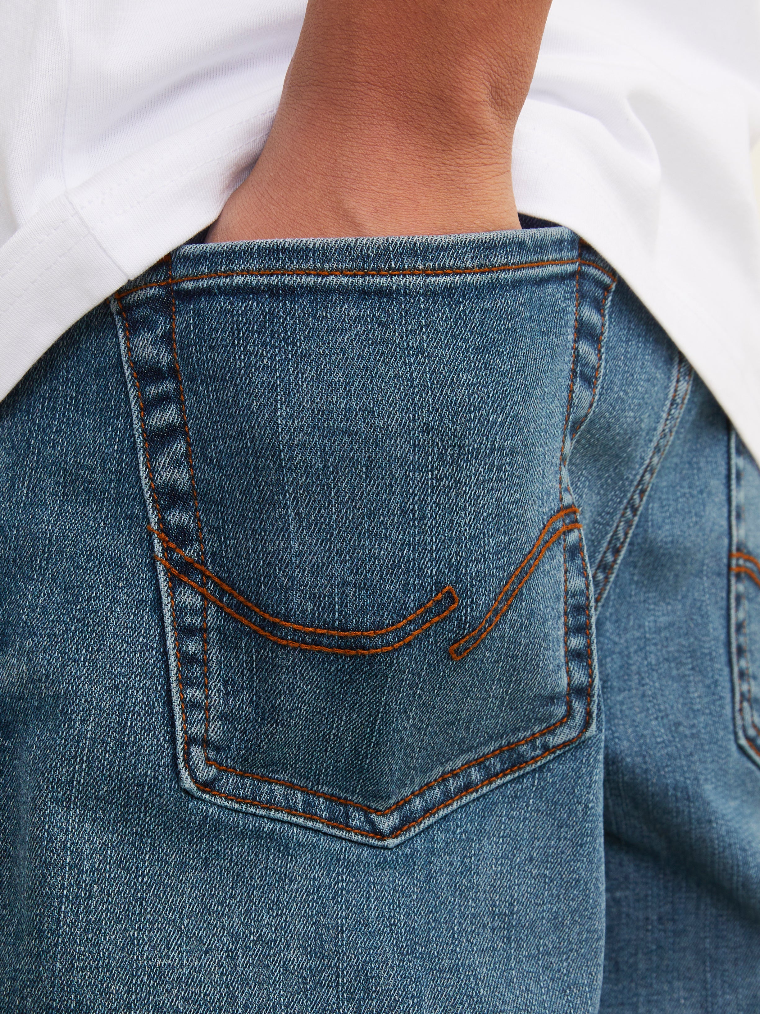 Regular Fit Mid rise Junior Jeans | Jack & Jones®