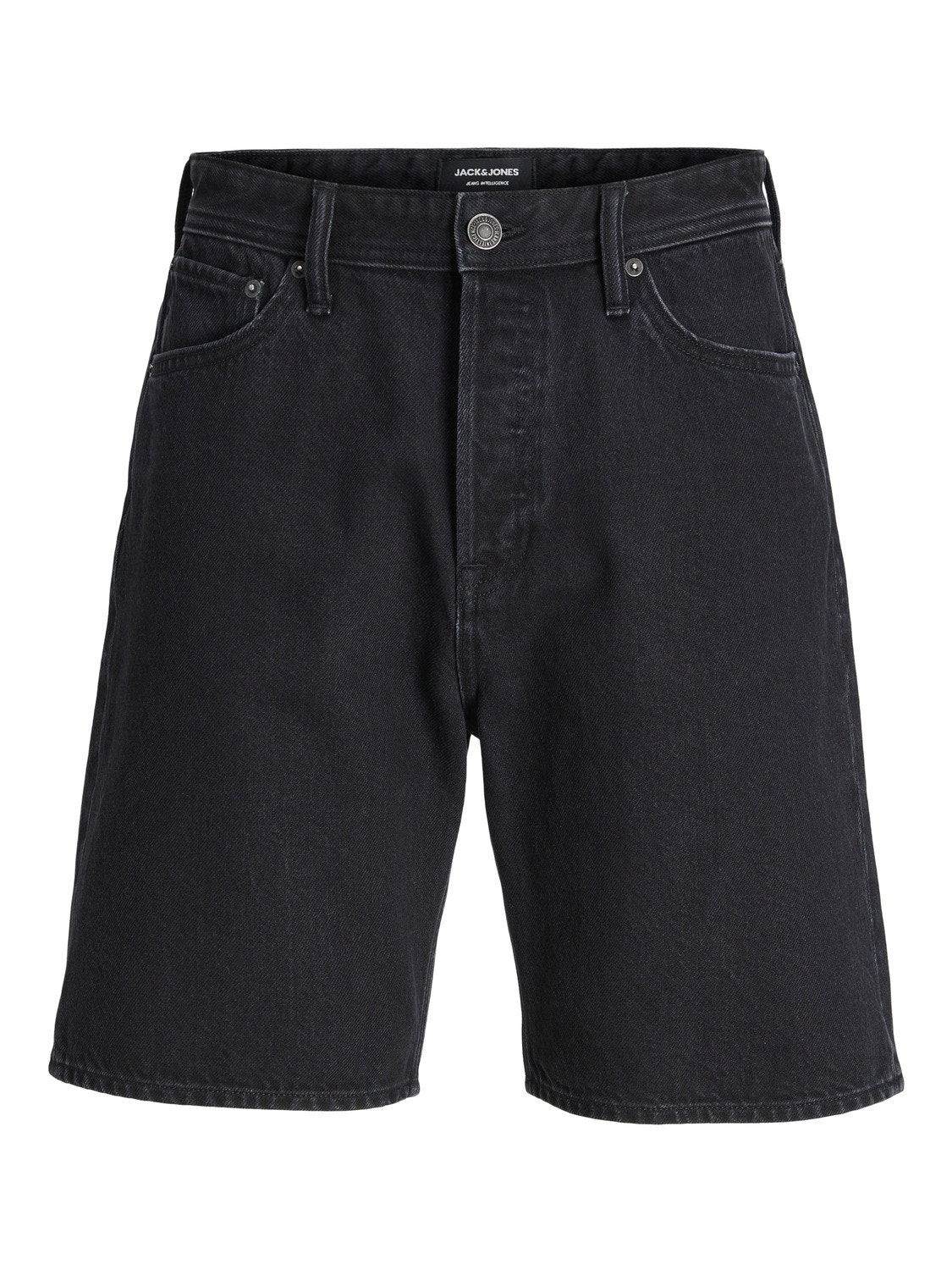 Jack & Jones Loose Fit Shorts -Black Denim - 12249068