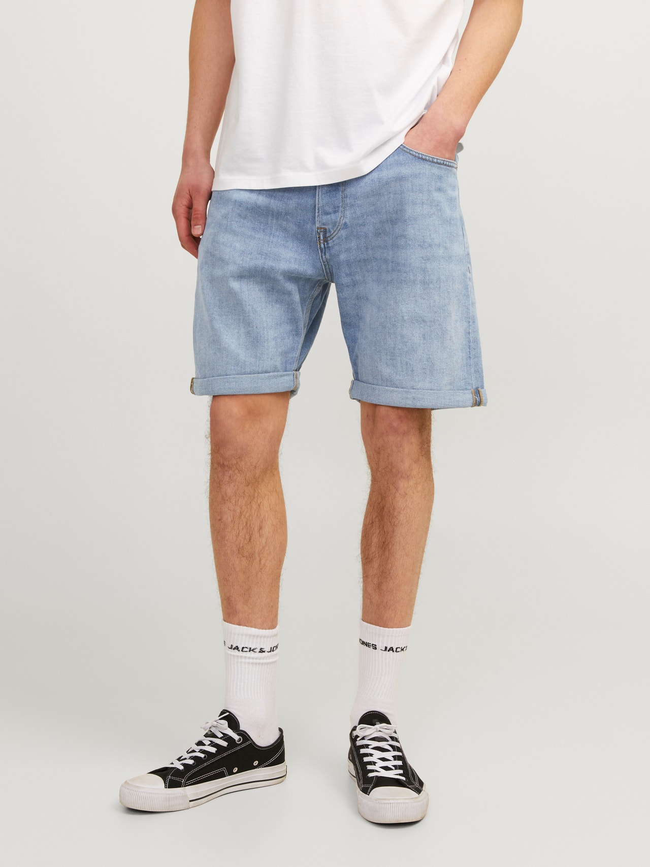 Jack & Jones Relaxed Fit Shorts -Blue Denim - 12249095