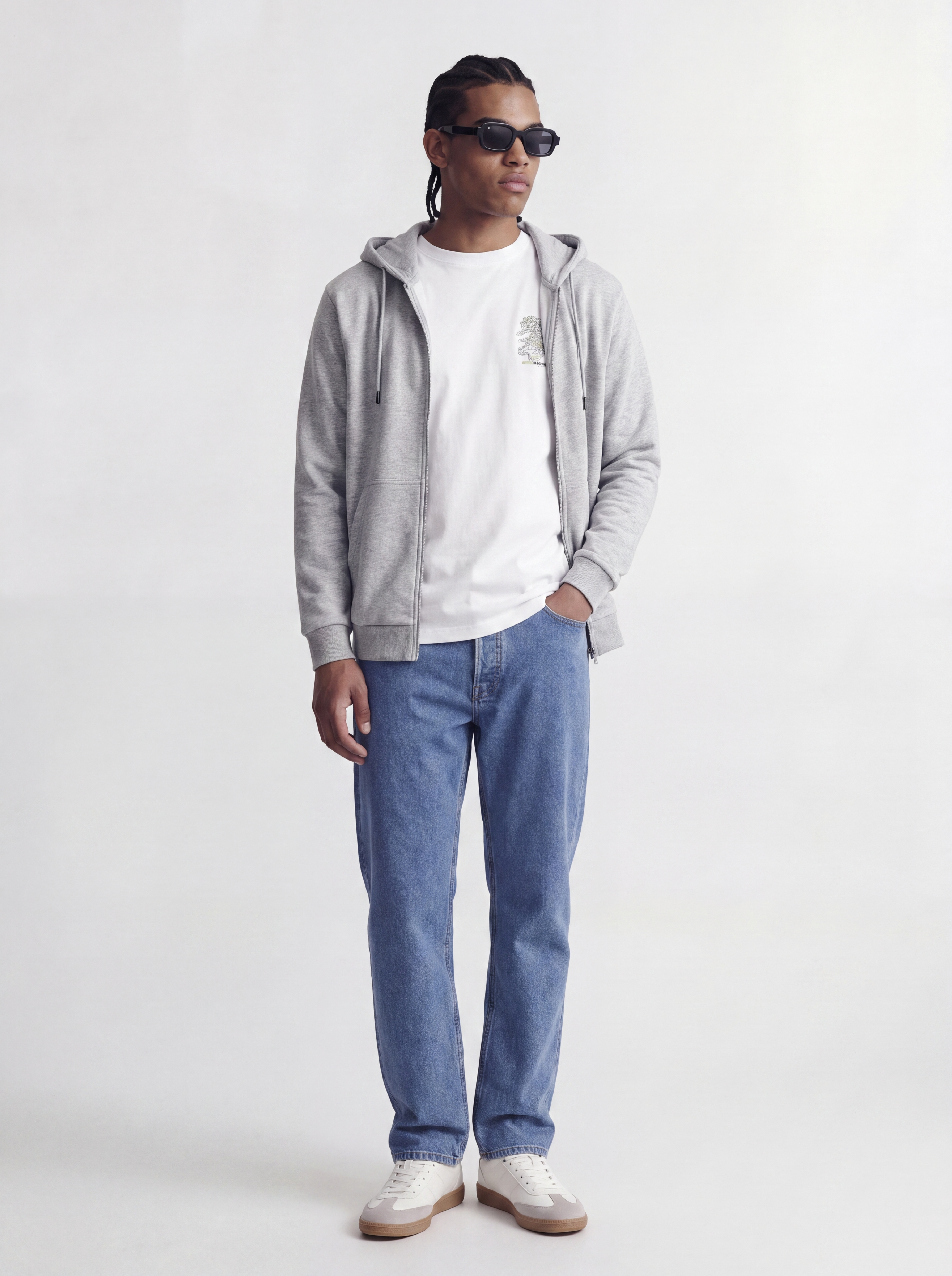 Relaxed Fit Zip hoodie | Jack & Jones