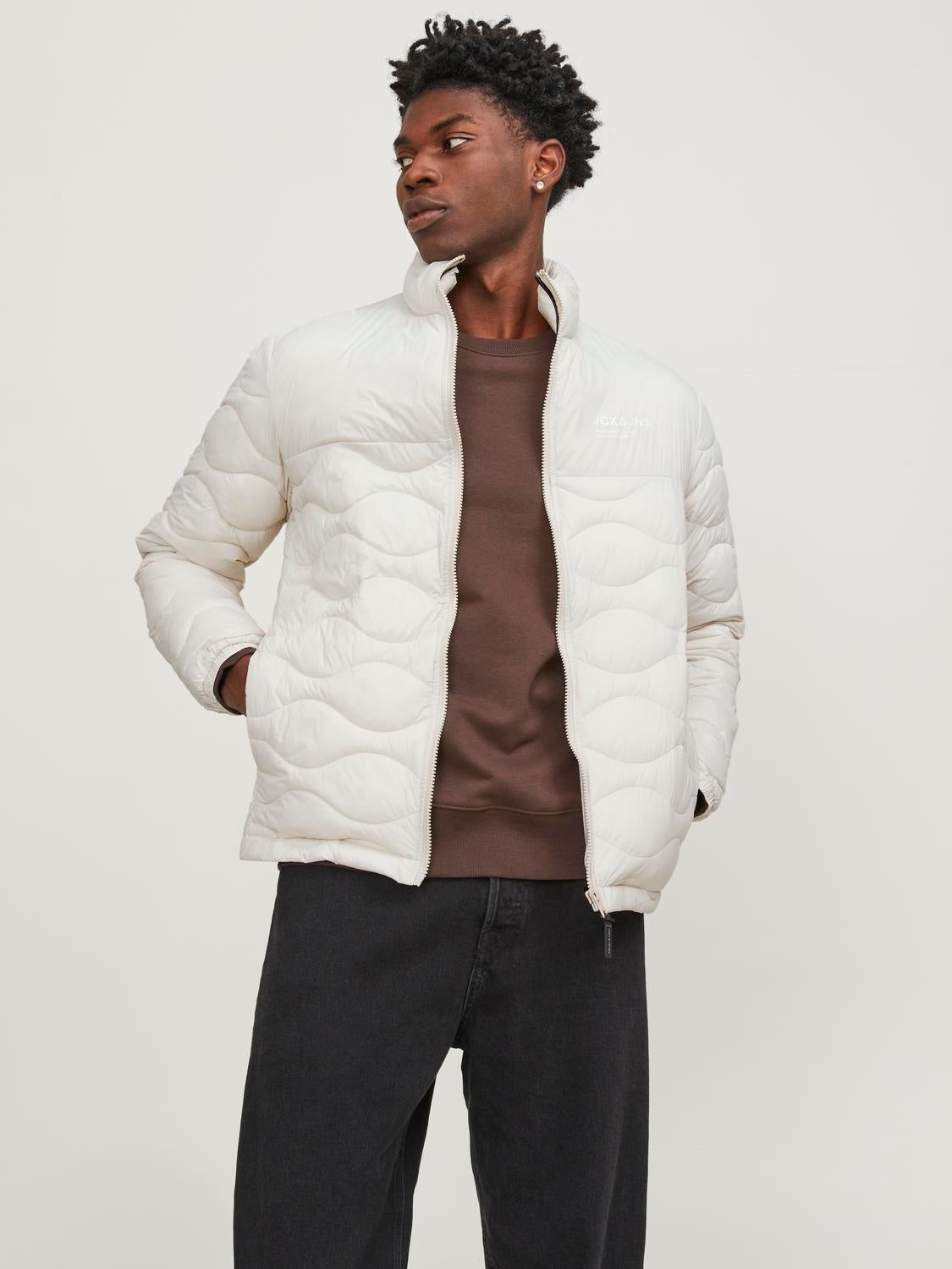 Regular Fit High stand-up collar Puffer jacket | Jack & Jones®