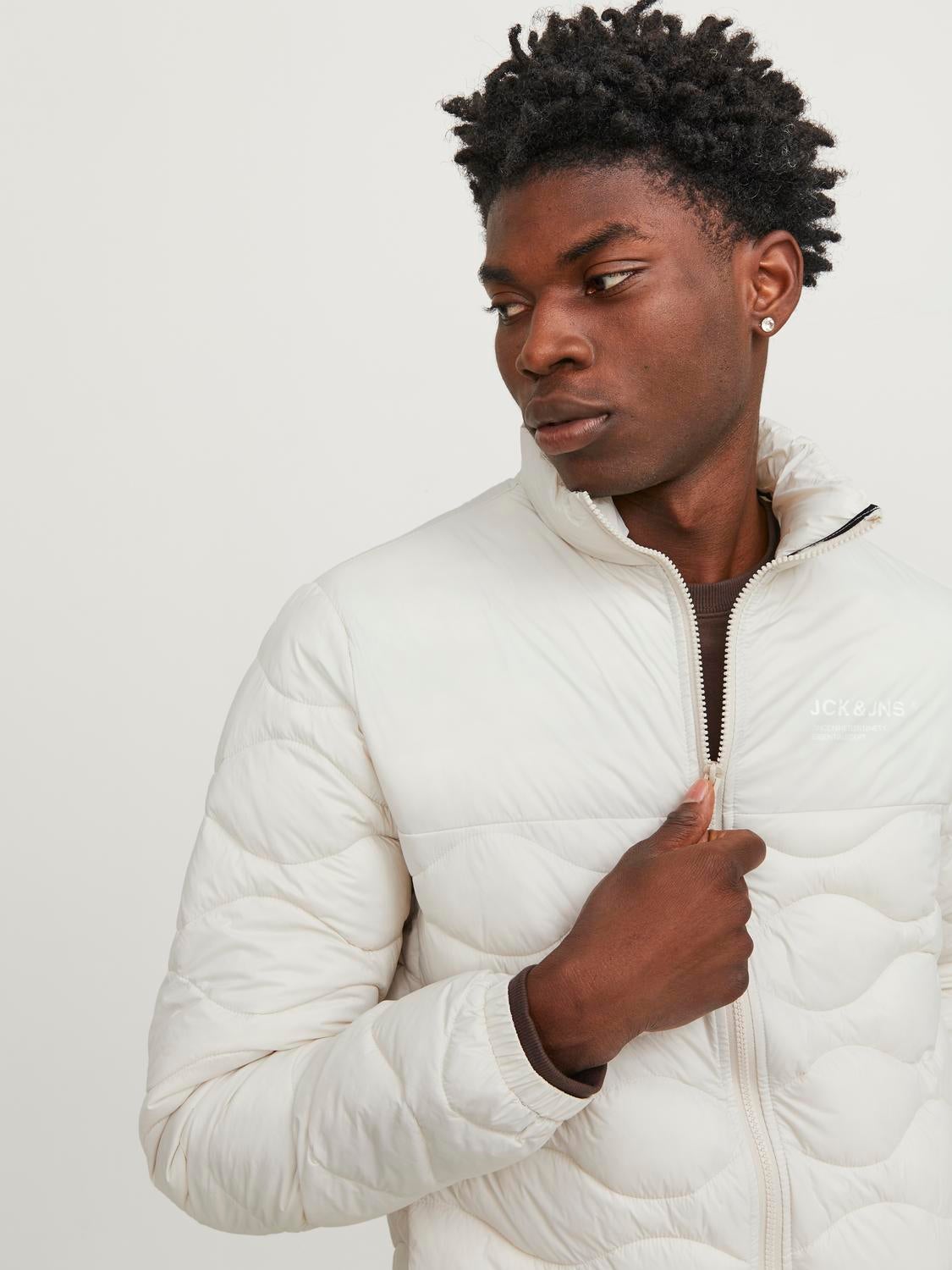 Regular Fit High stand-up collar Puffer jacket | Jack & Jones®