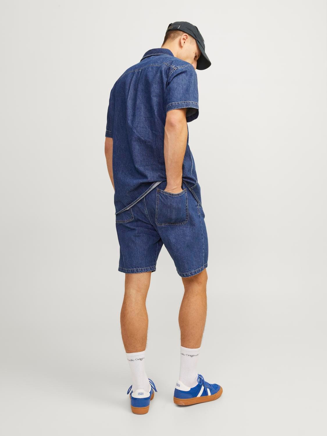 Jack & Jones Shorts Coupe ample -Blue Denim - 12250090