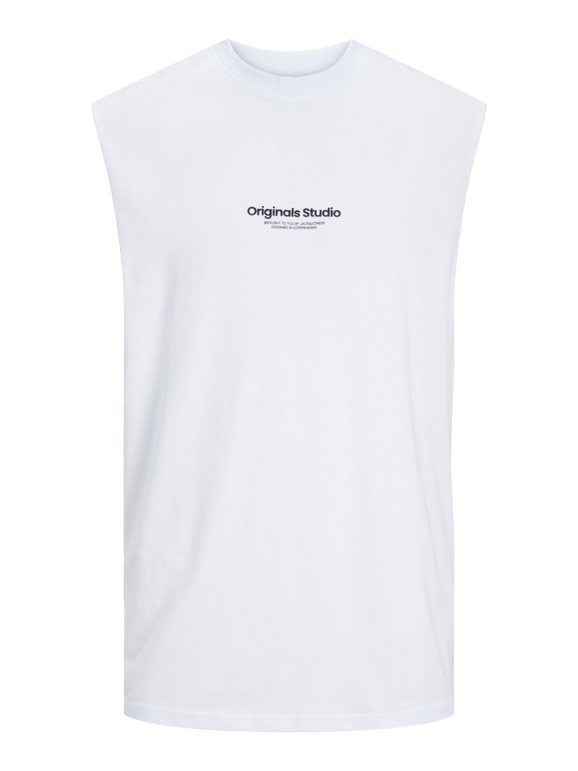 Jack & Jones Camisole Col rond Coupe ample -Bright White - 12250430