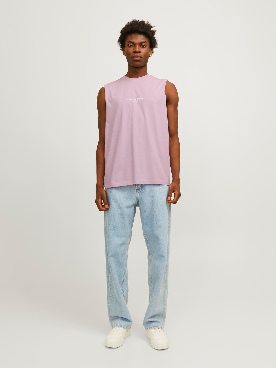 pink tank shirt