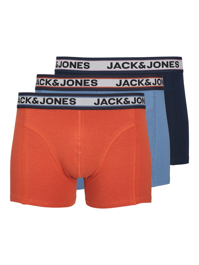 Jack & Jones 3-pack Plain Boxers - 12250605