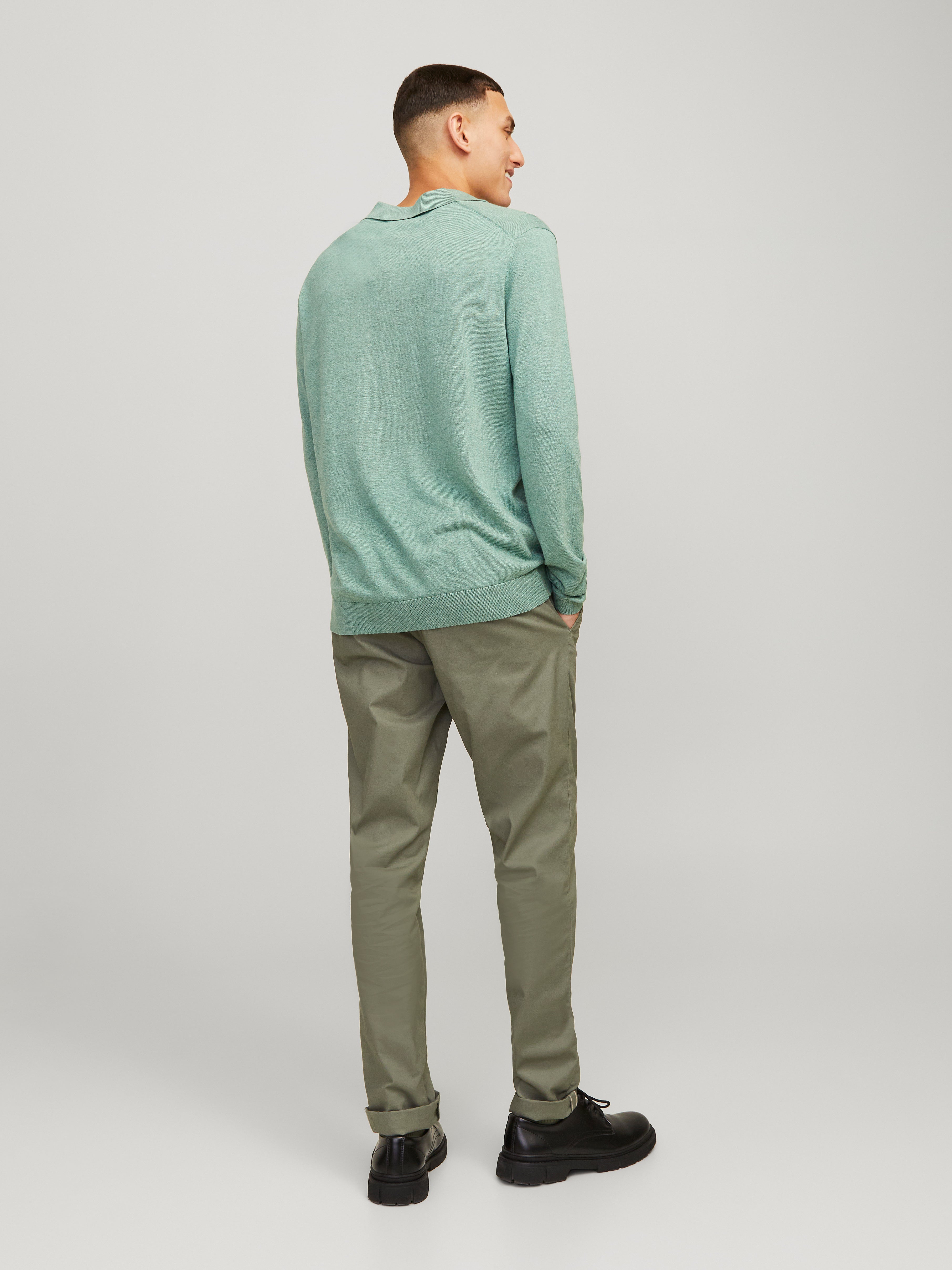 Knit Fit Split neck Sweater | Jack & Jones®