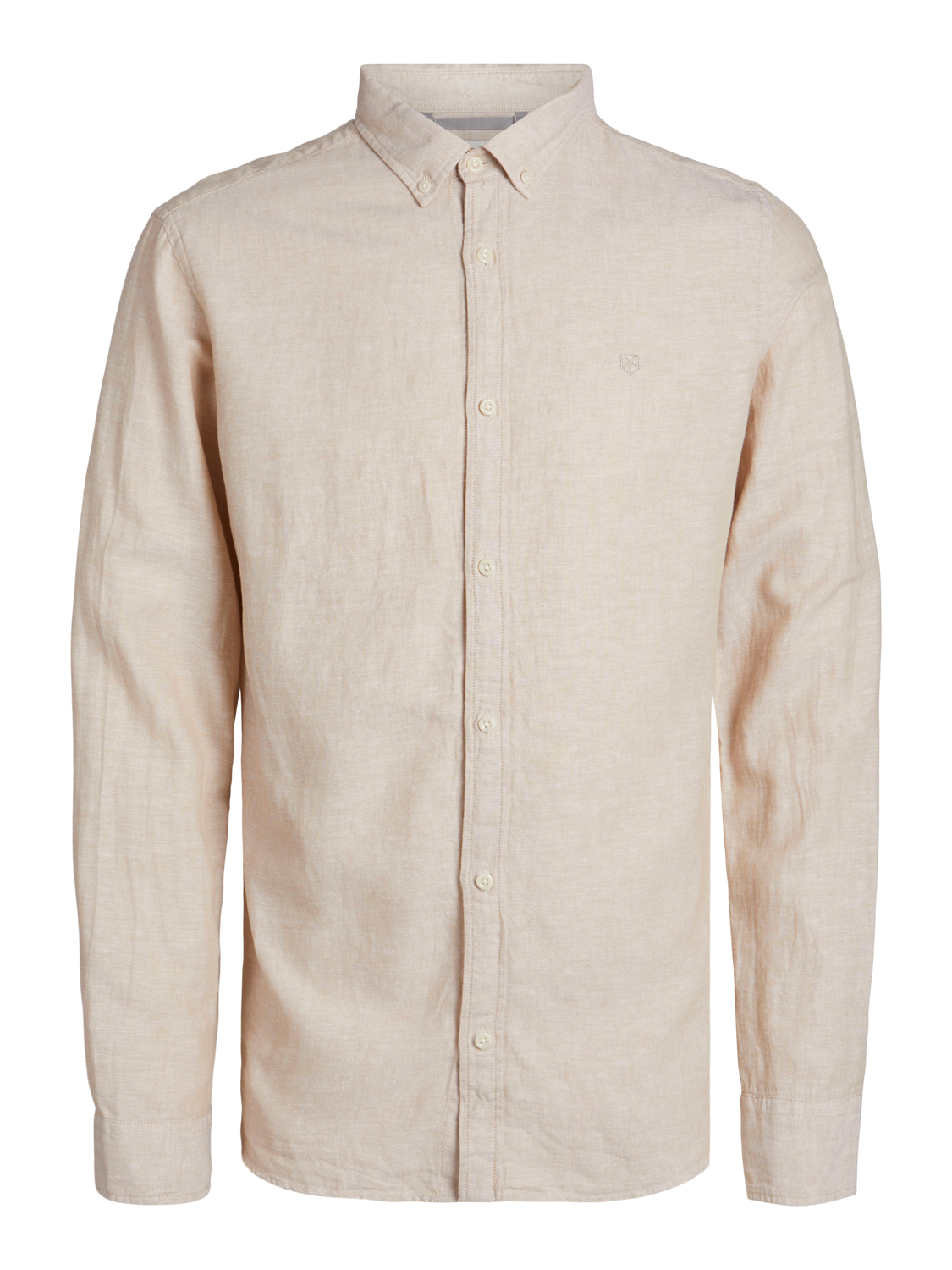 Jack & Jones Comfort Fit Shirt -Fields Of Rye - 12251024
