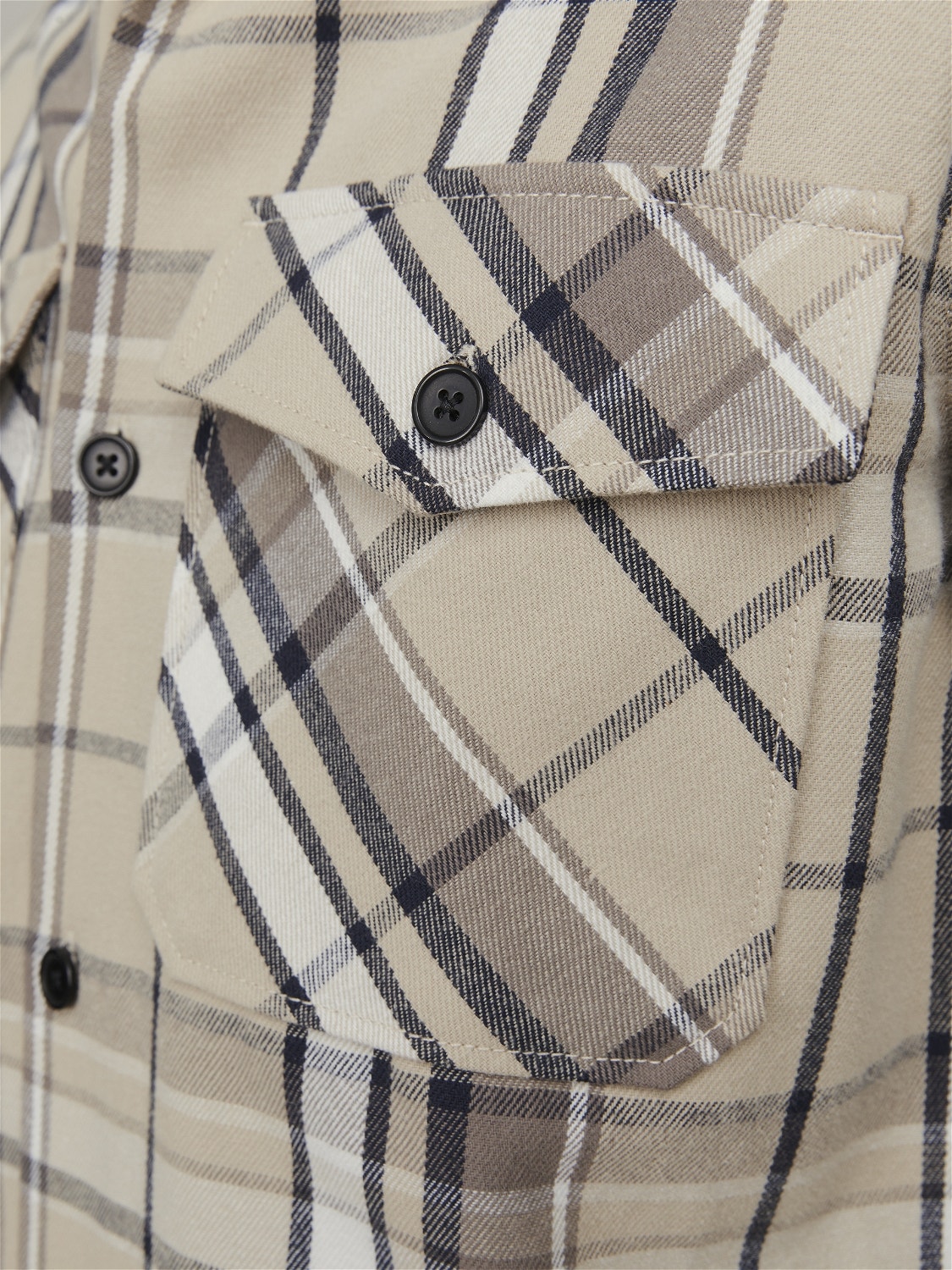 Jack & Jones Comfort Fit Shirt -Fields Of Rye - 12251117