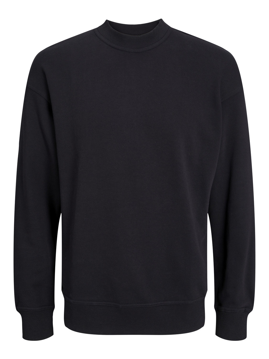 Jack & Jones Oversize Fit Crew neck Sweatshirt -Black - 12251330