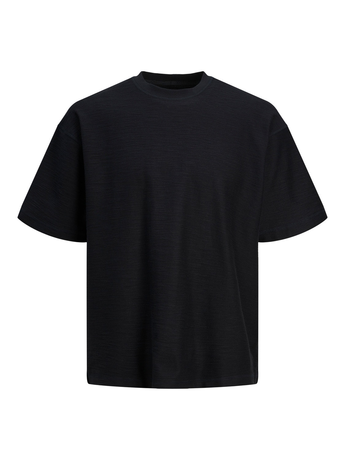 Jack & Jones Box Fit Crew neck T-Shirt -Black Onyx - 12251348