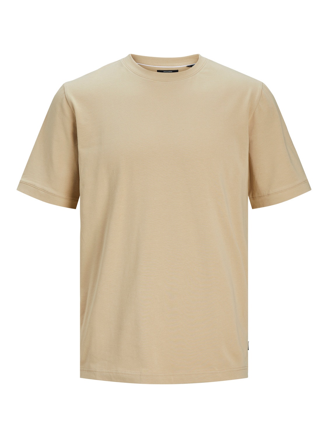 Jack & Jones Regular Fit Crew neck T-Shirt -Travertine - 12251351