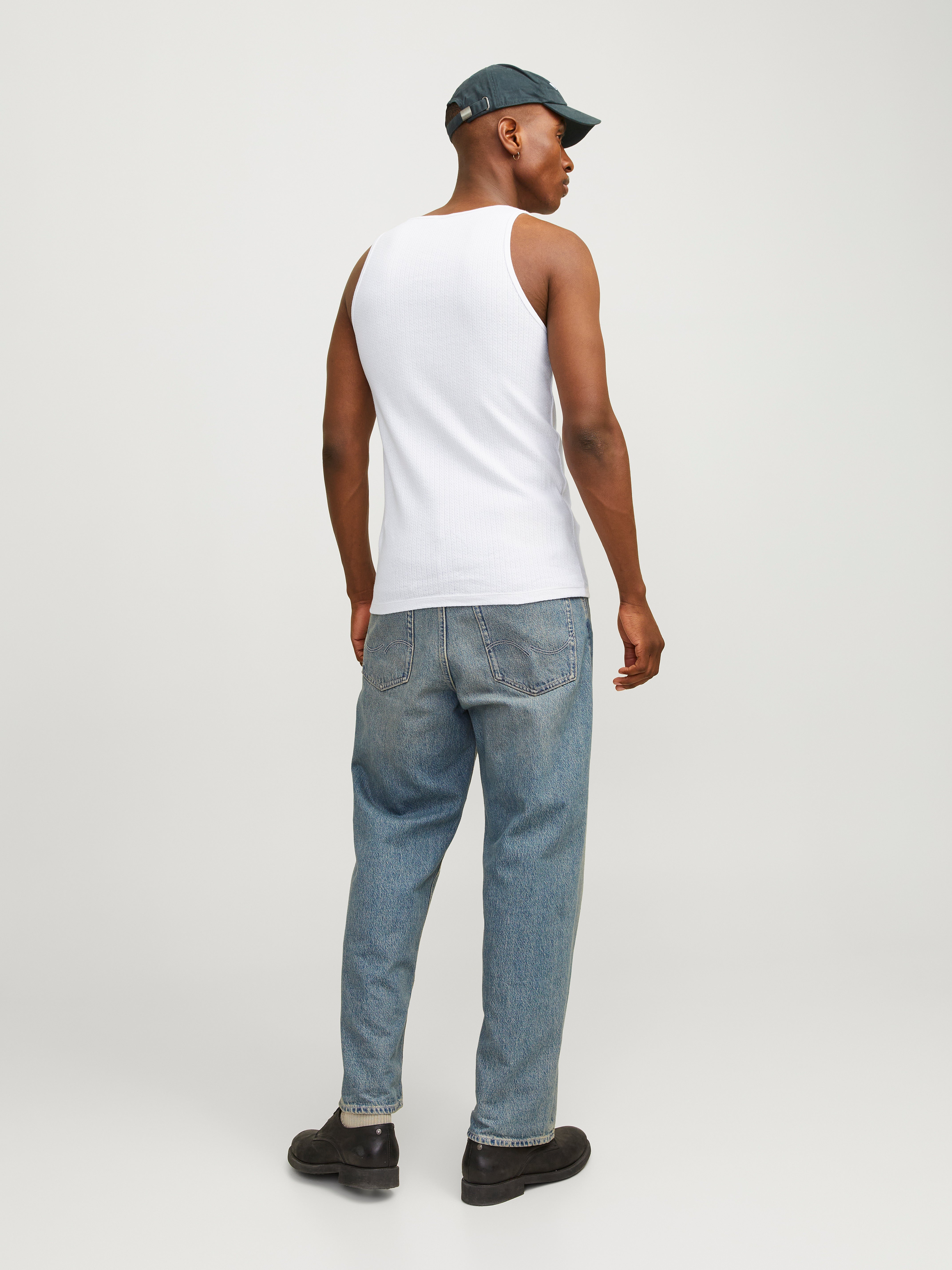 Rib Fit Round Neck Tank Top | Jack & Jones®