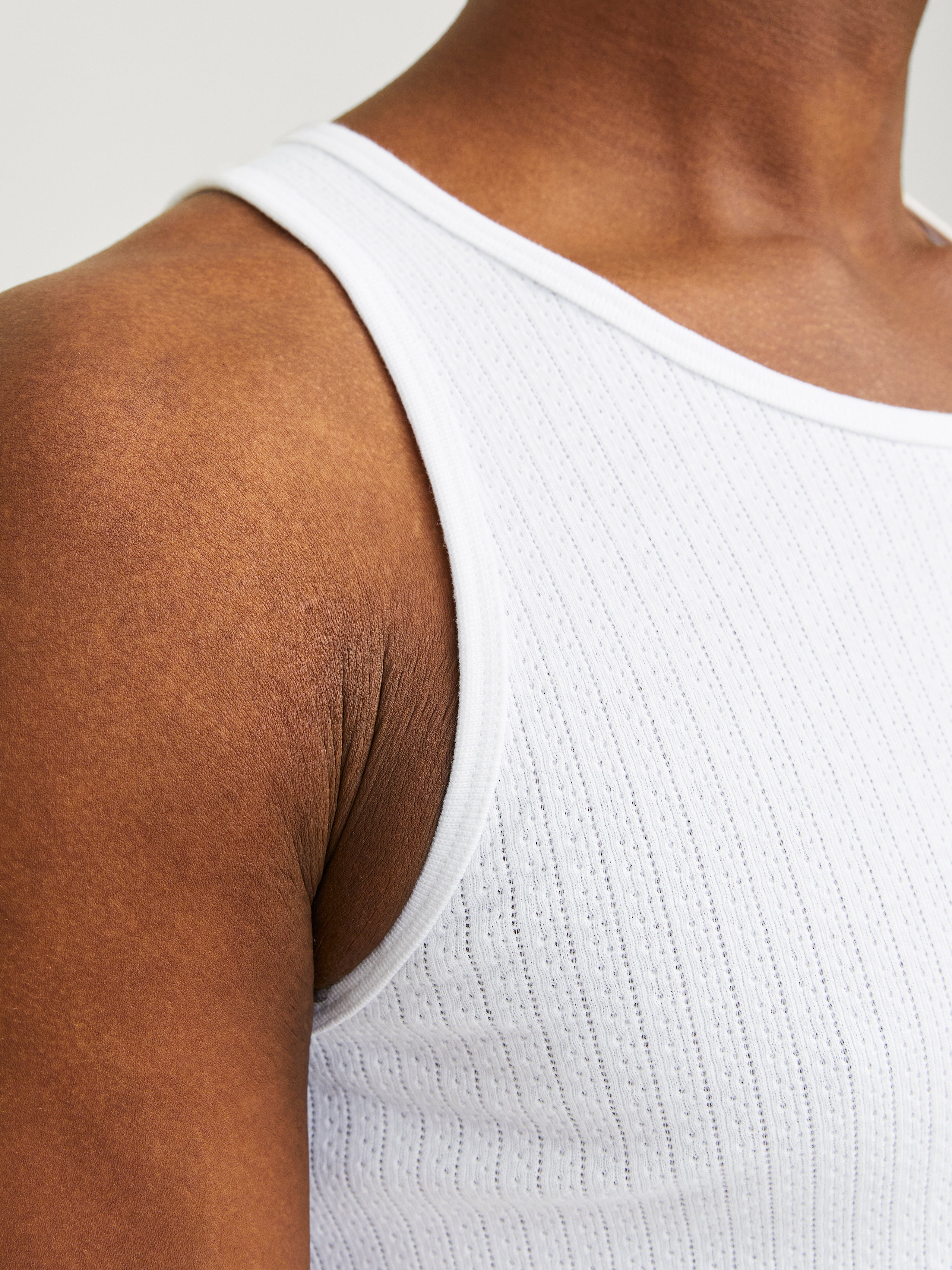 Rib Fit Round Neck Tank Top | Jack & Jones®