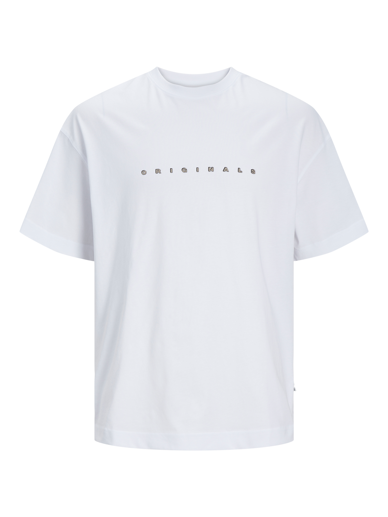 Jack & Jones T-shirt Col rond Coupe ample -Bright White - 12251966