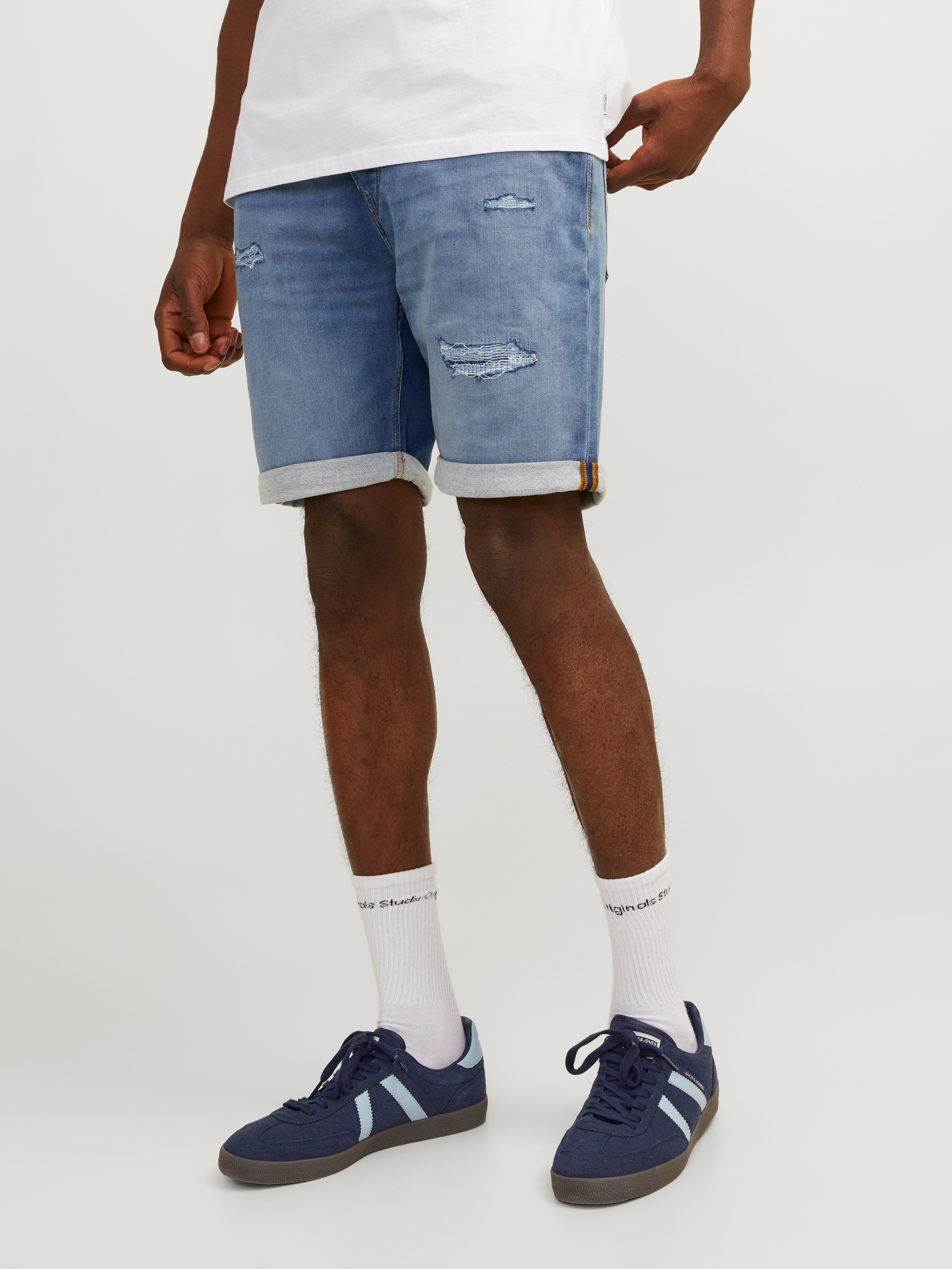JACK & JONES Herren Shorts – Denim-Jeans Im 5-Pocket-Design, Nachhaltige Baumwolle
