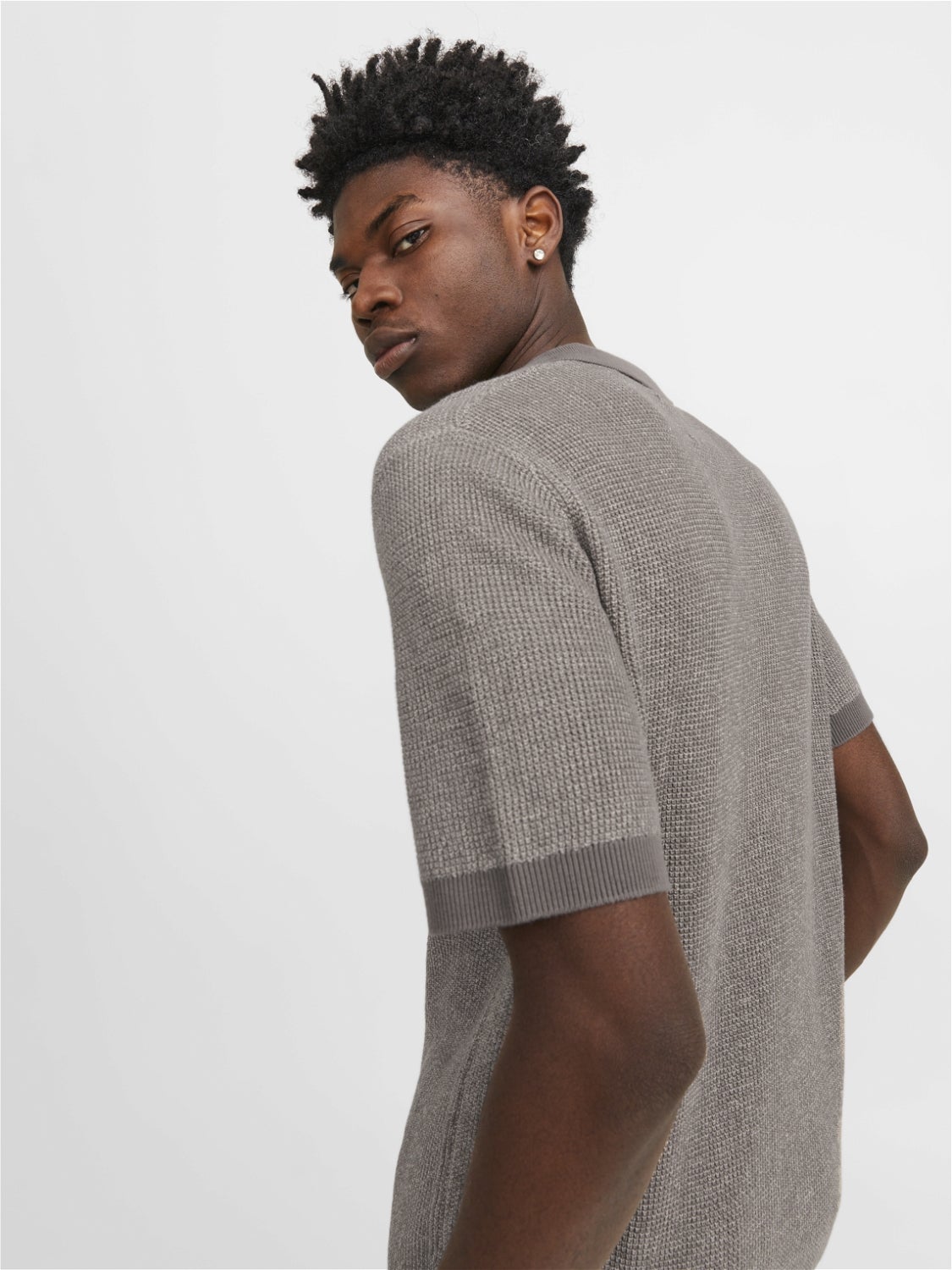 Regular Fit Split neck Sweater | Jack & Jones