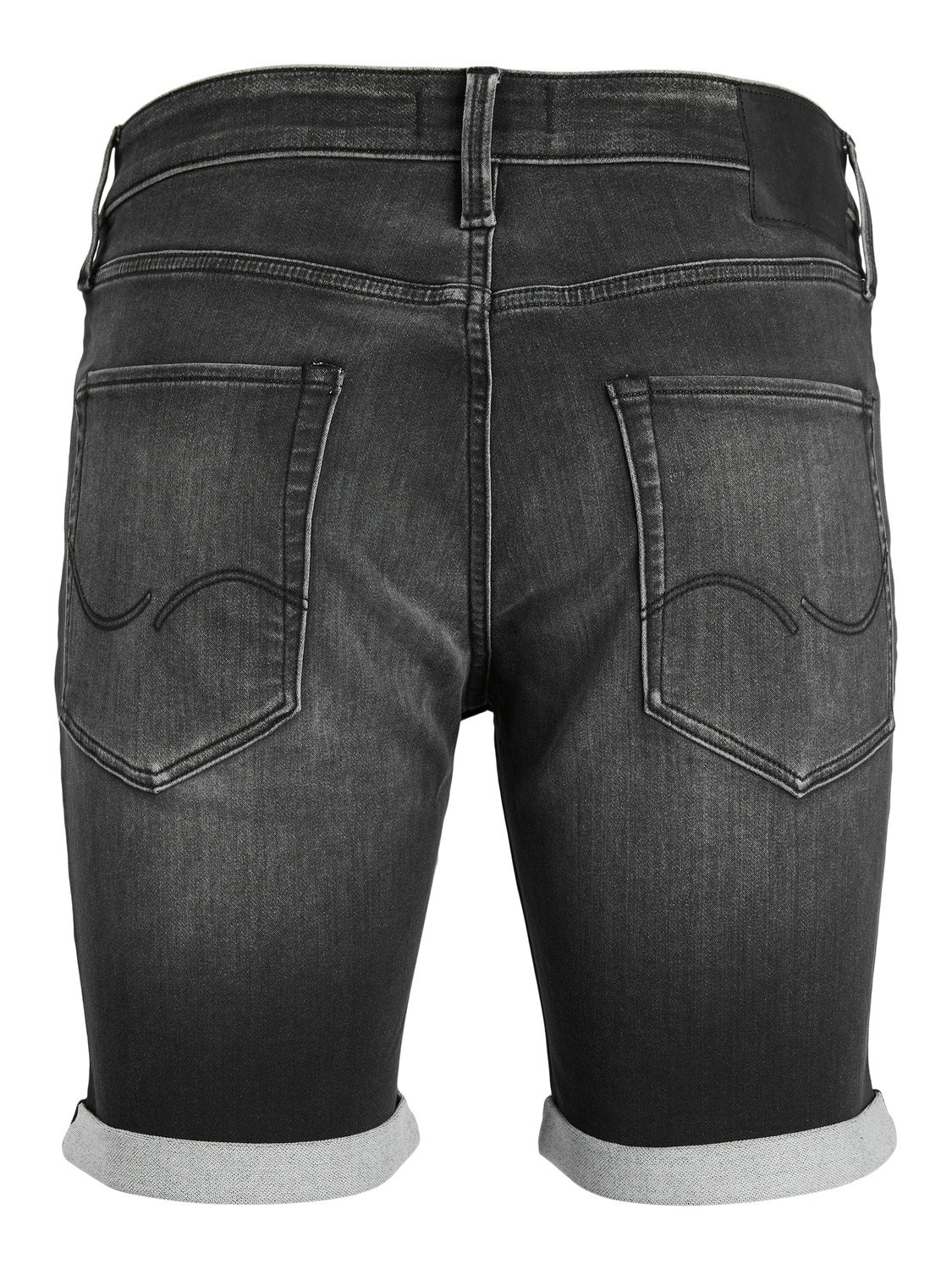 Jack & Jones Regular Fit Shorts -Black Denim - 12252246