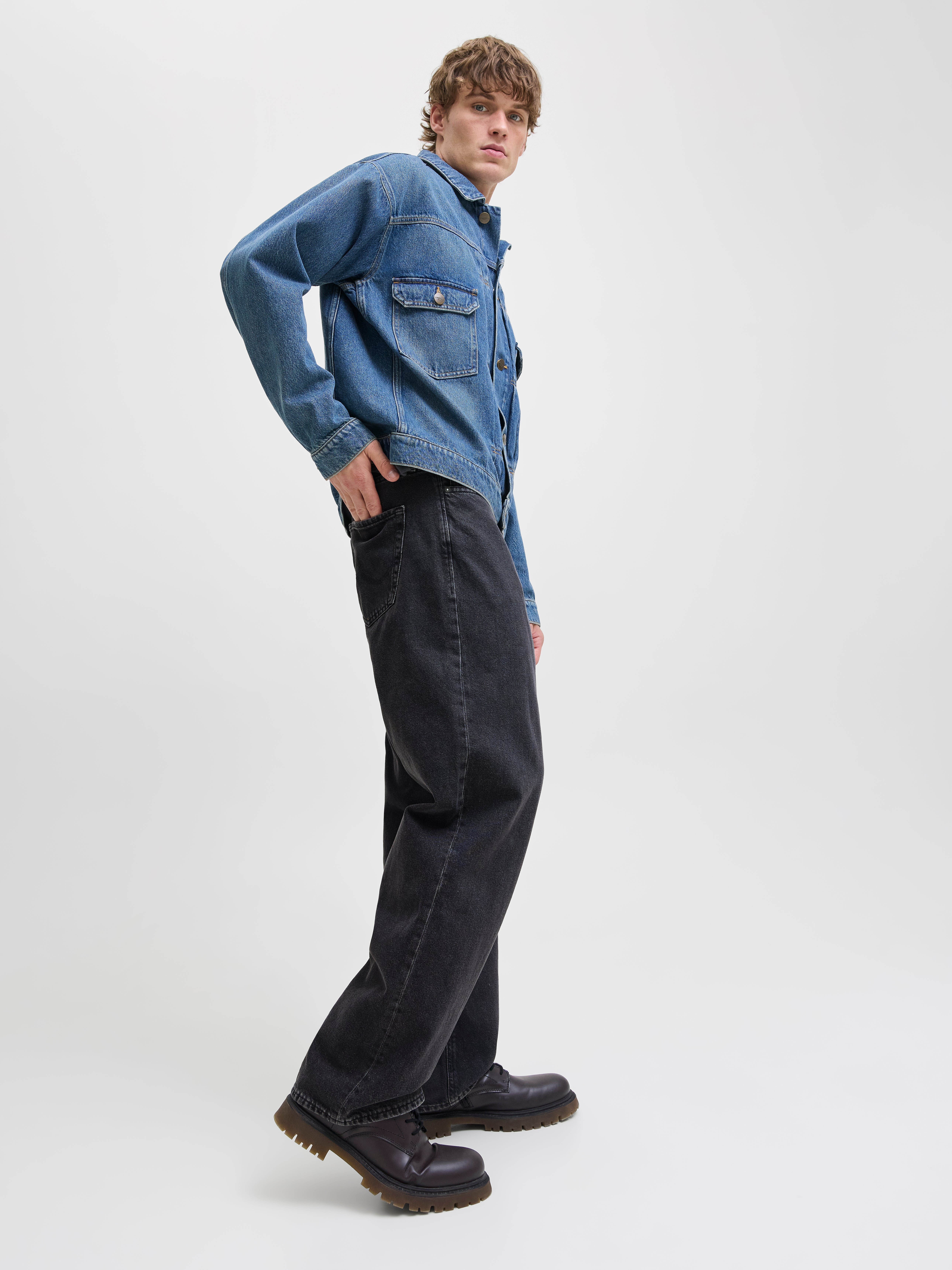 Jean Coupe ample Taille haute | Jack & Jones®