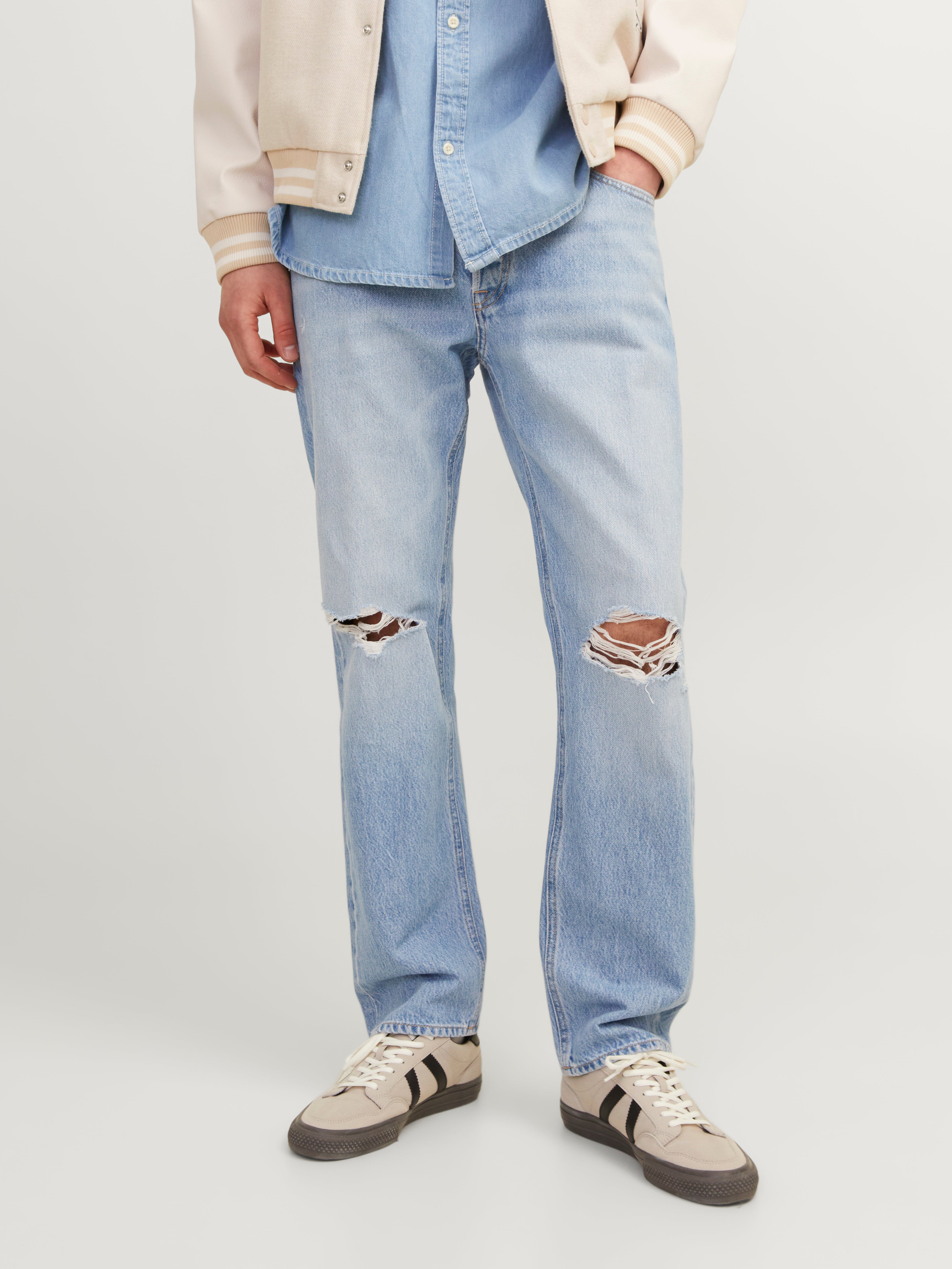 Jack&Jones pantaloni uomo relaxed fit nero
