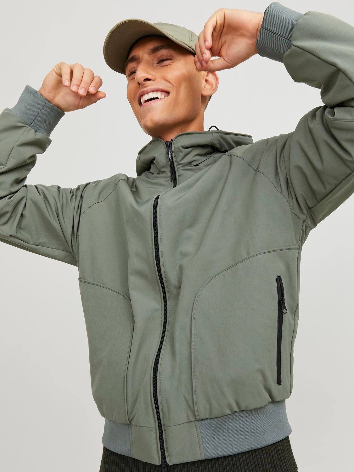 Regular Fit Adjustable hood Bomber jacket | Jack & Jones®