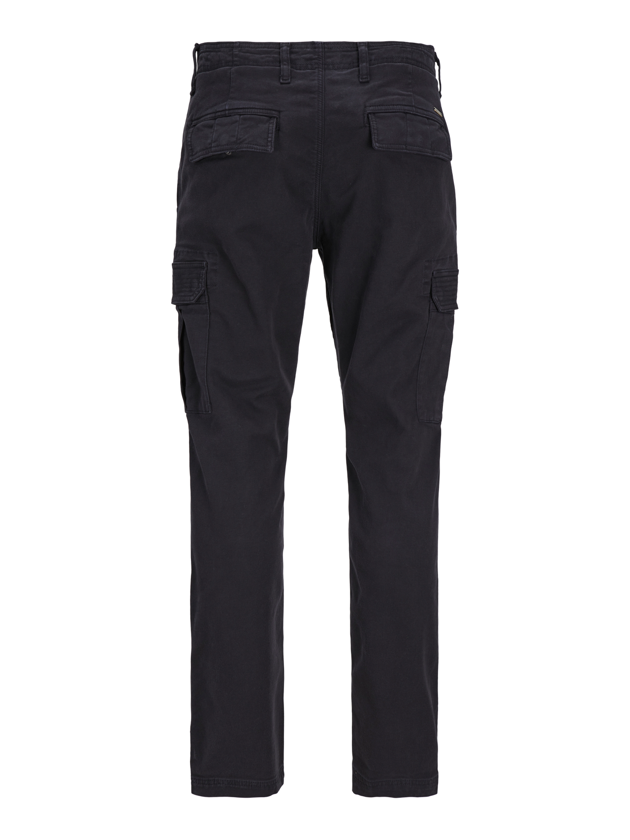 Black slim fit cargo pants clearance