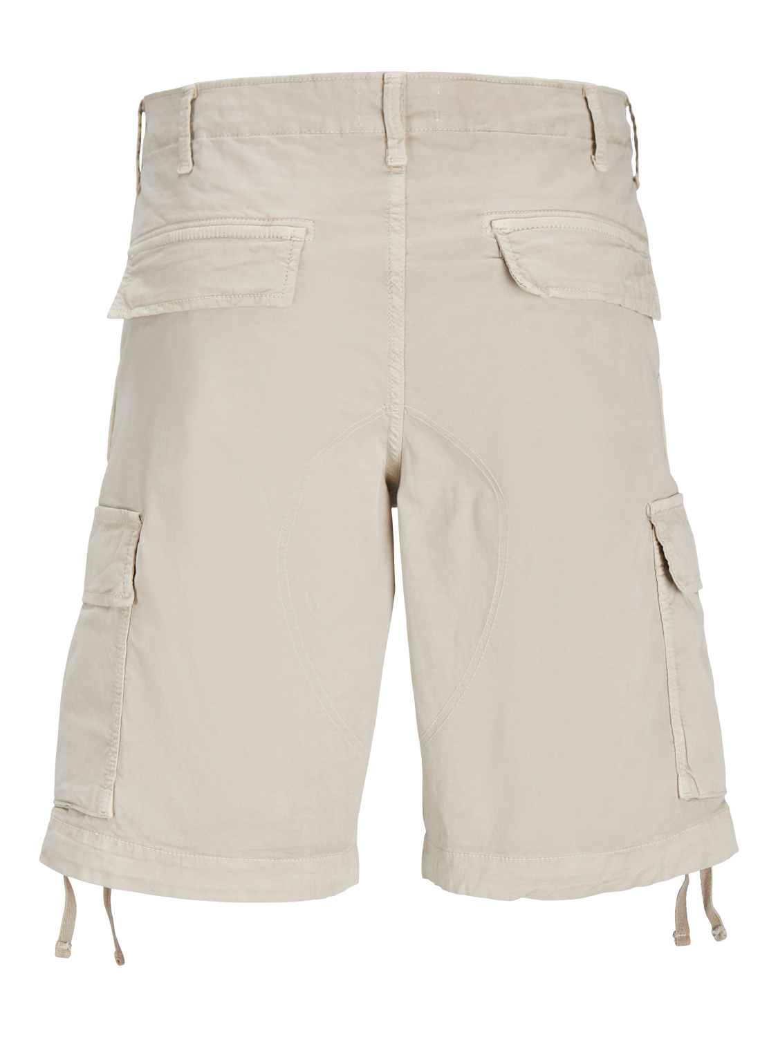 Jack & Jones Loose Fit Cargo Shorts -Silver Cloud - 12253122