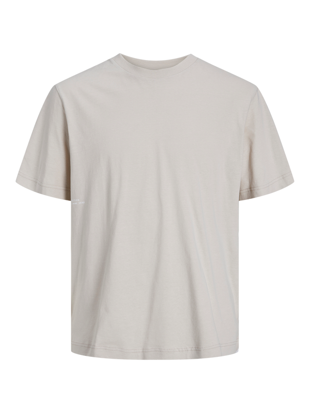 Jack & Jones T-shirt Col rond Coupe ample - 12253363