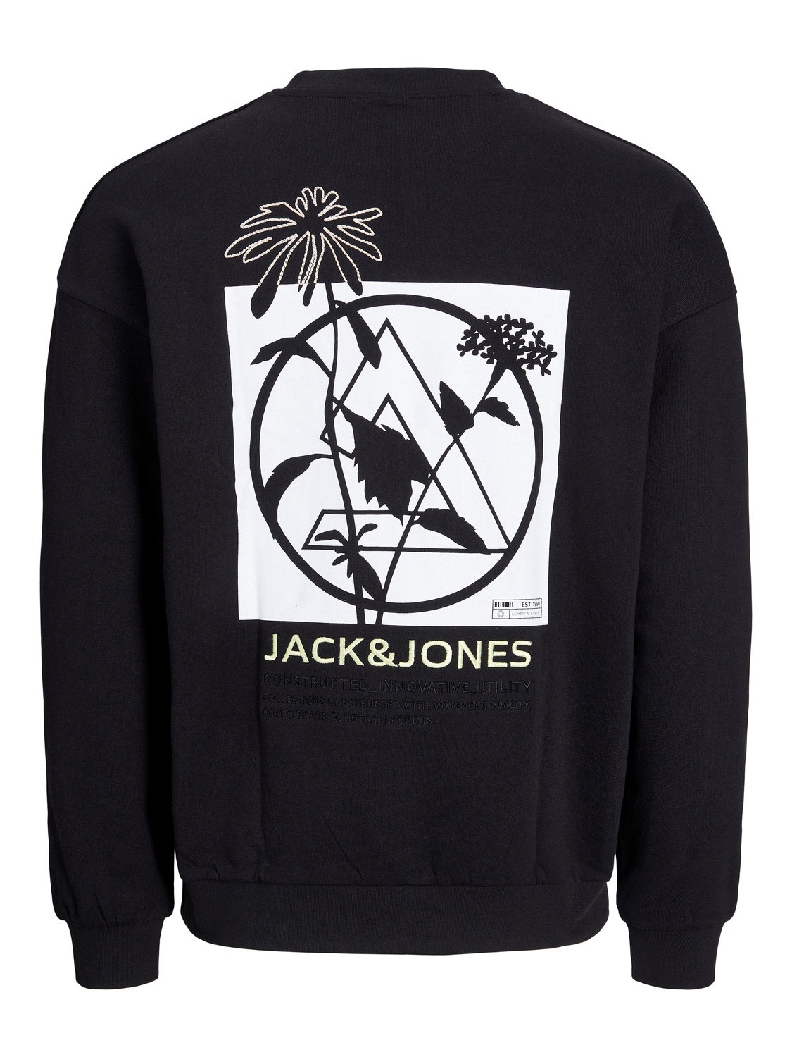 Jack & Jones Chandail ouaté Coupe ample -Black - 12253369