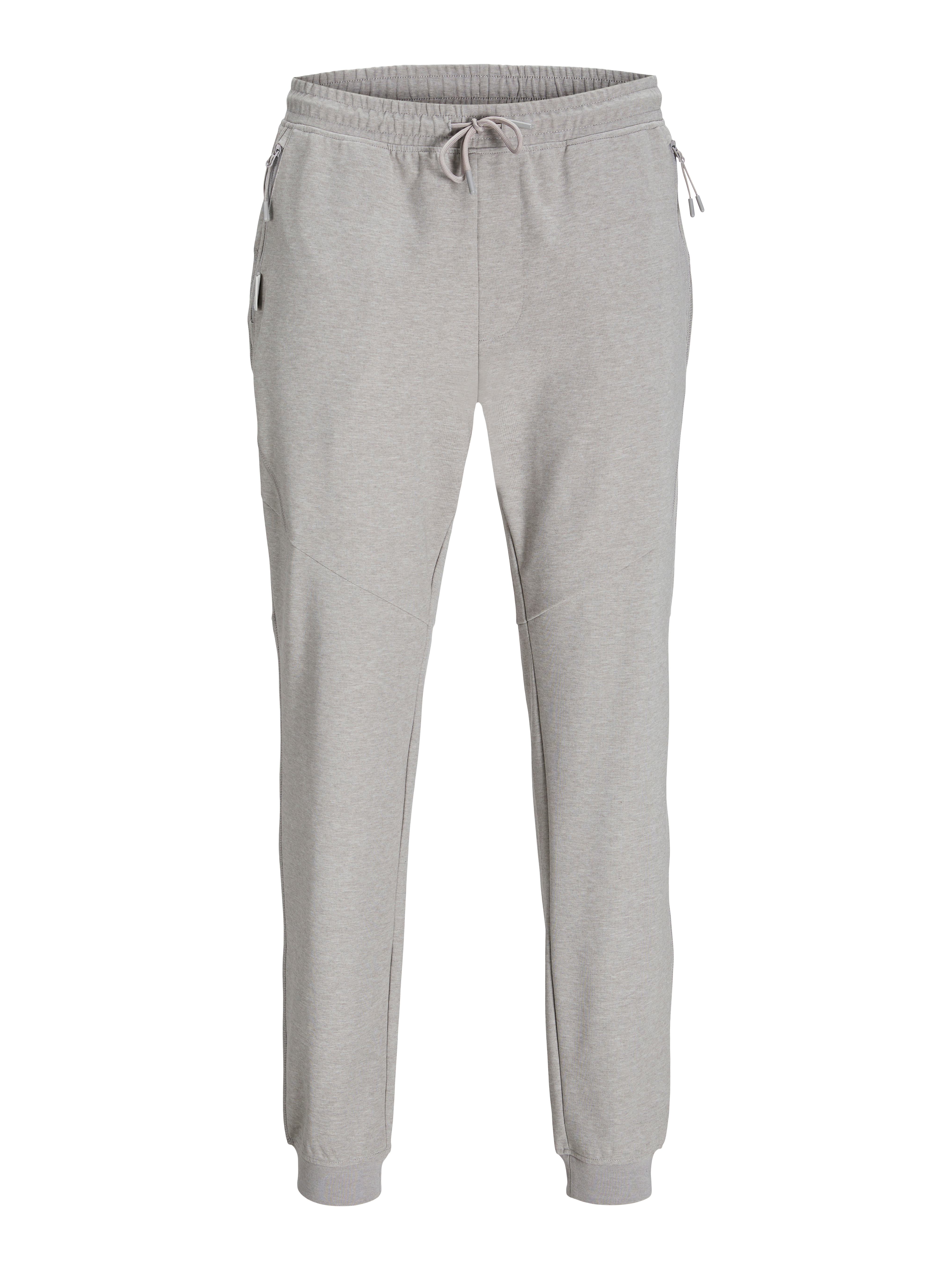 Jack Jones Pants male grey melange size L