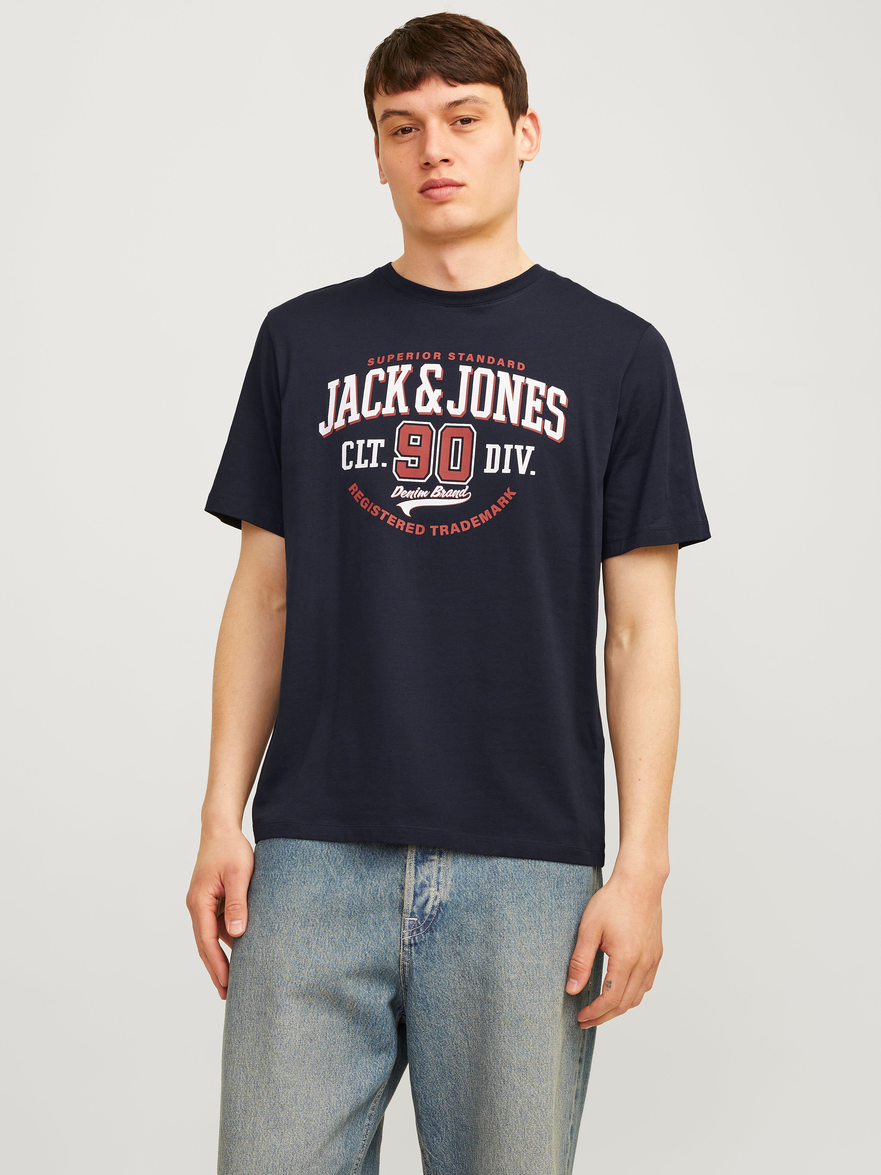 Standard Fit Round Neck T-Shirt | Jack & Jones