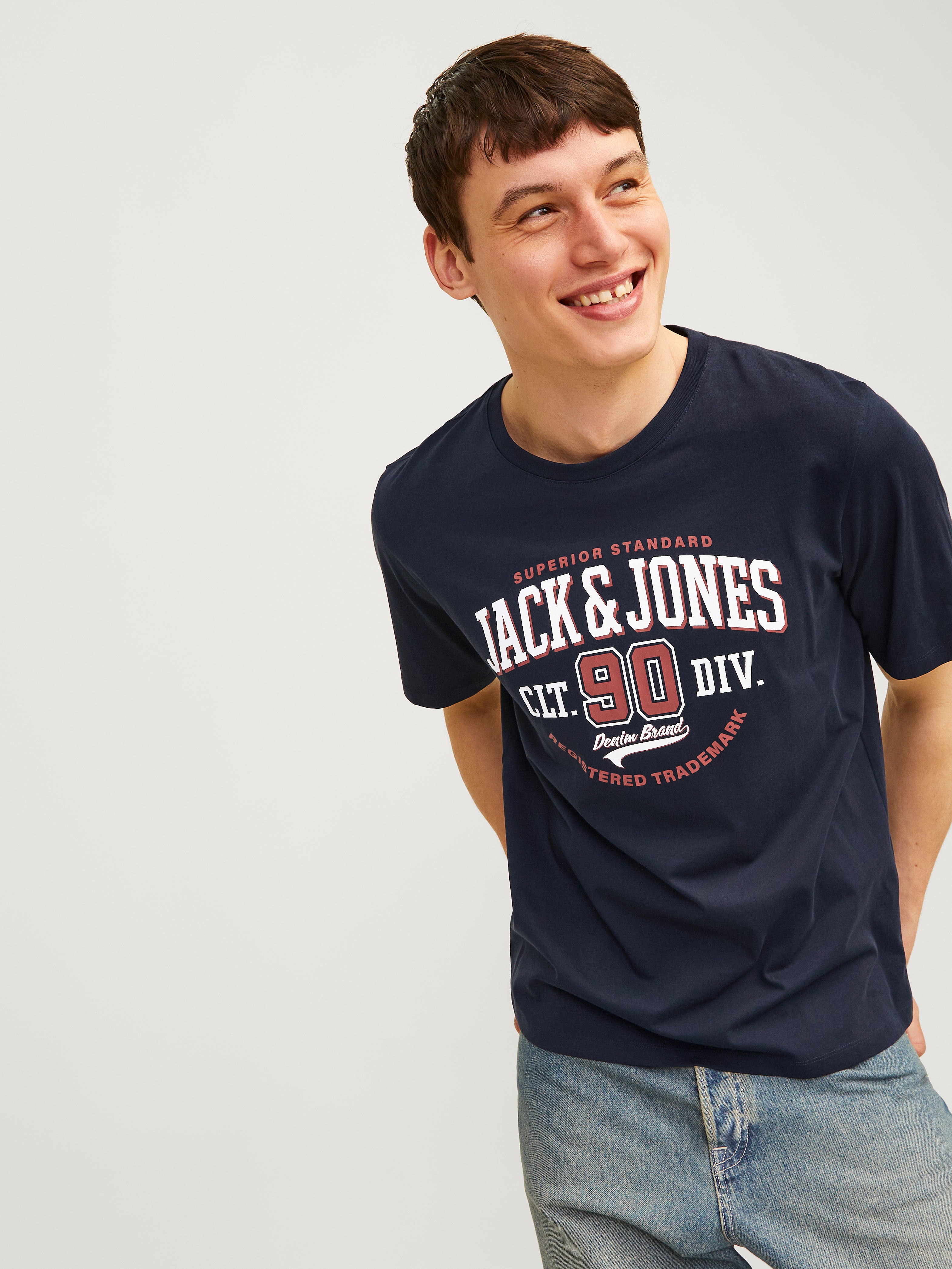 Standard Fit Round Neck T-Shirt | Jack & Jones