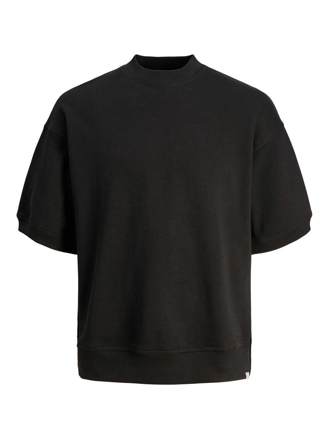 Jack & Jones Wide Fit Crew neck Sweatshirt -Black - 12255219