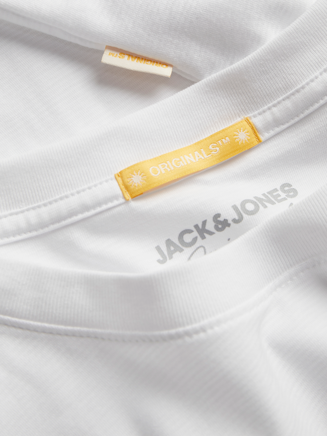 Jack & Jones Relaxed Fit Crew neck T-Shirt -Bright White - 12255351