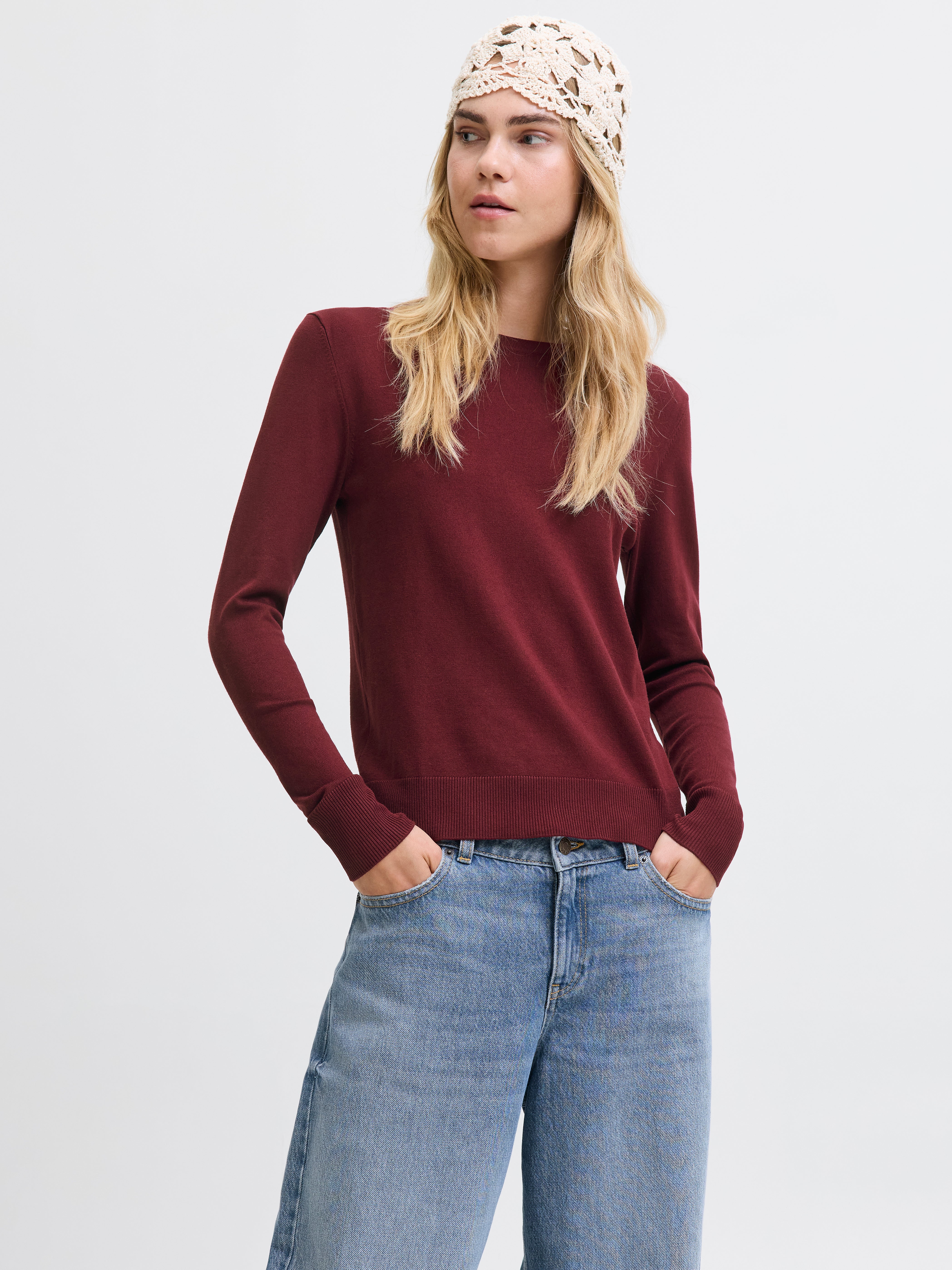 Chandail en tricot Coupe ajustée | Jack & Jones®