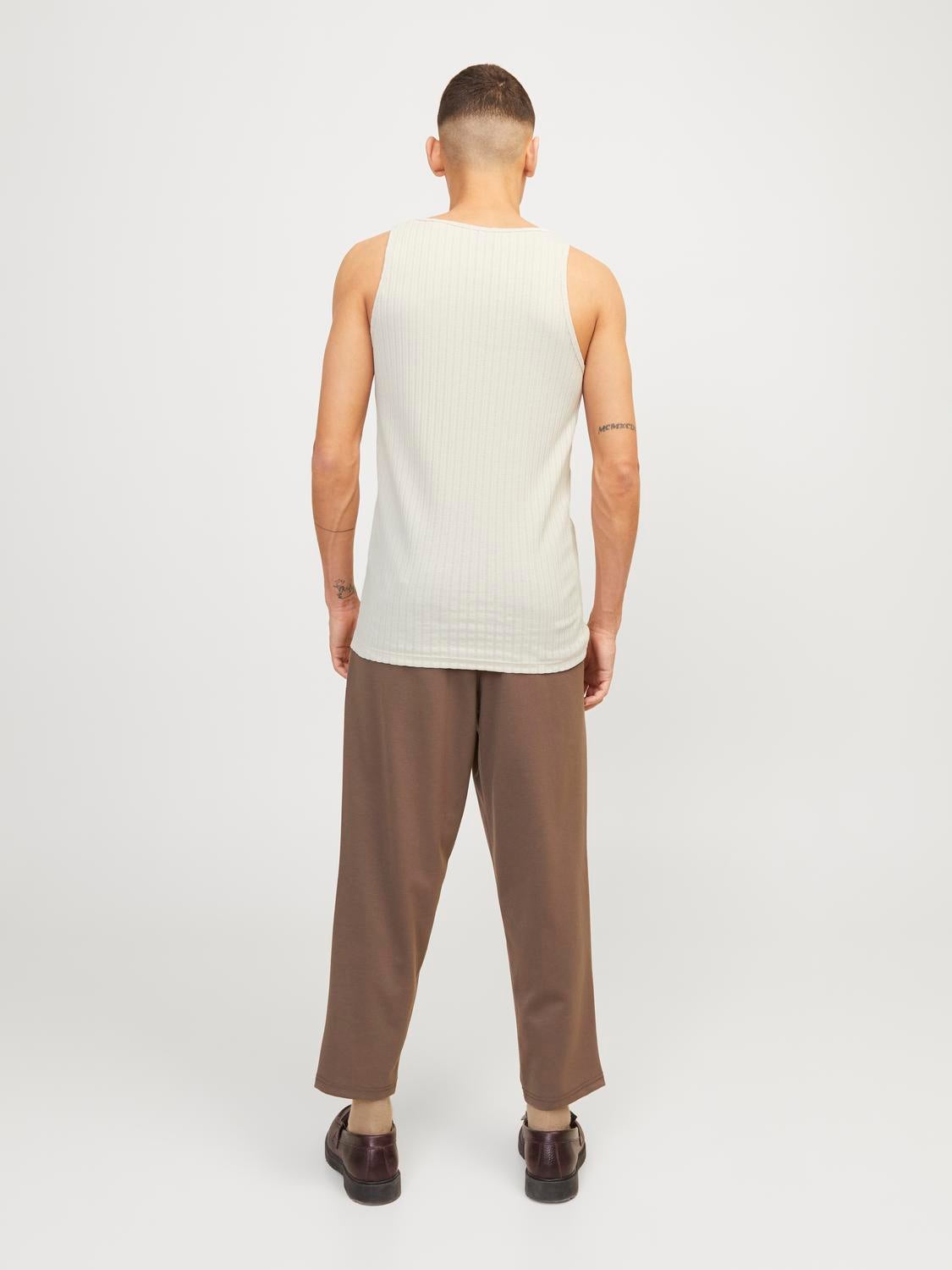 Rib Fit Crew neck Tank Top | Jack & Jones