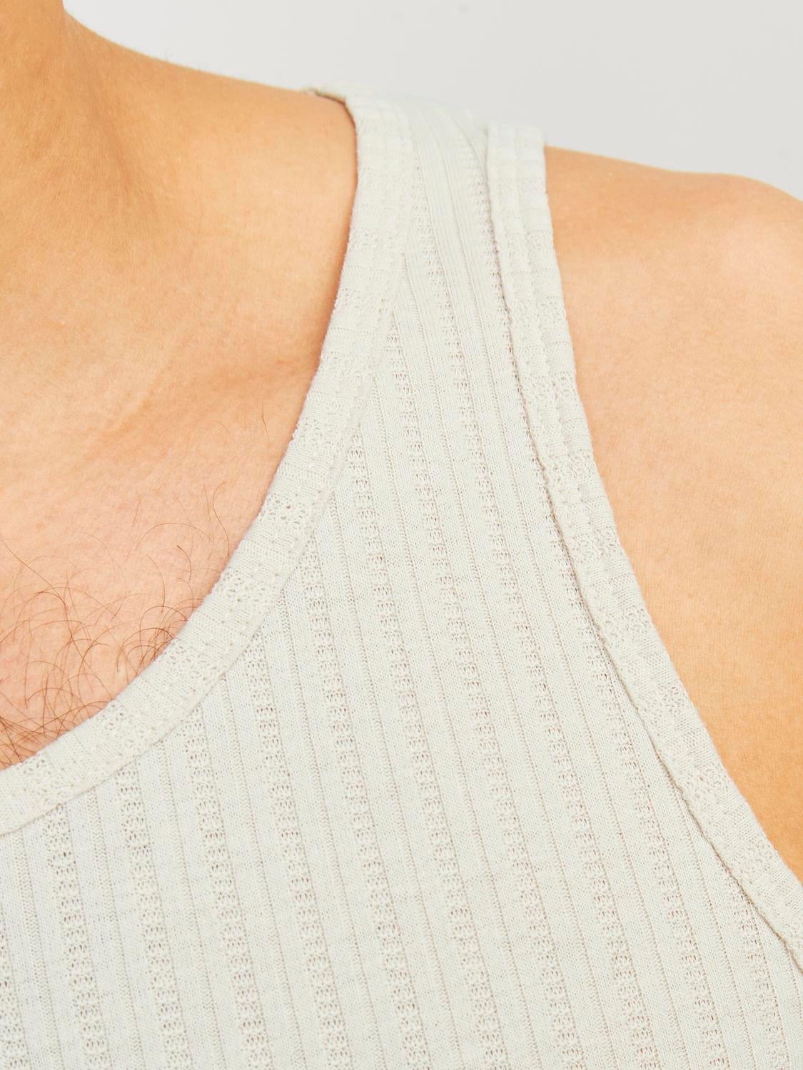 Rib Fit Crew neck Tank Top | Jack & Jones