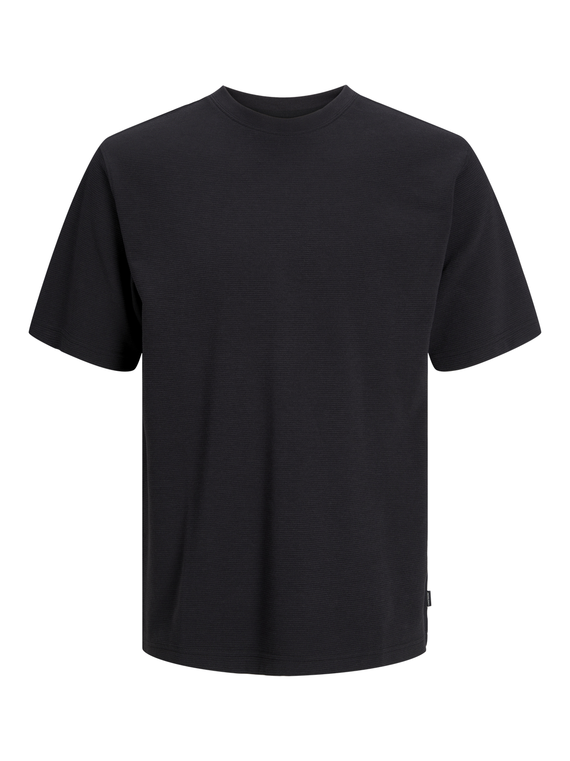 Jack & Jones American Fit Crew neck T-Shirt -Black Onyx - 12255539