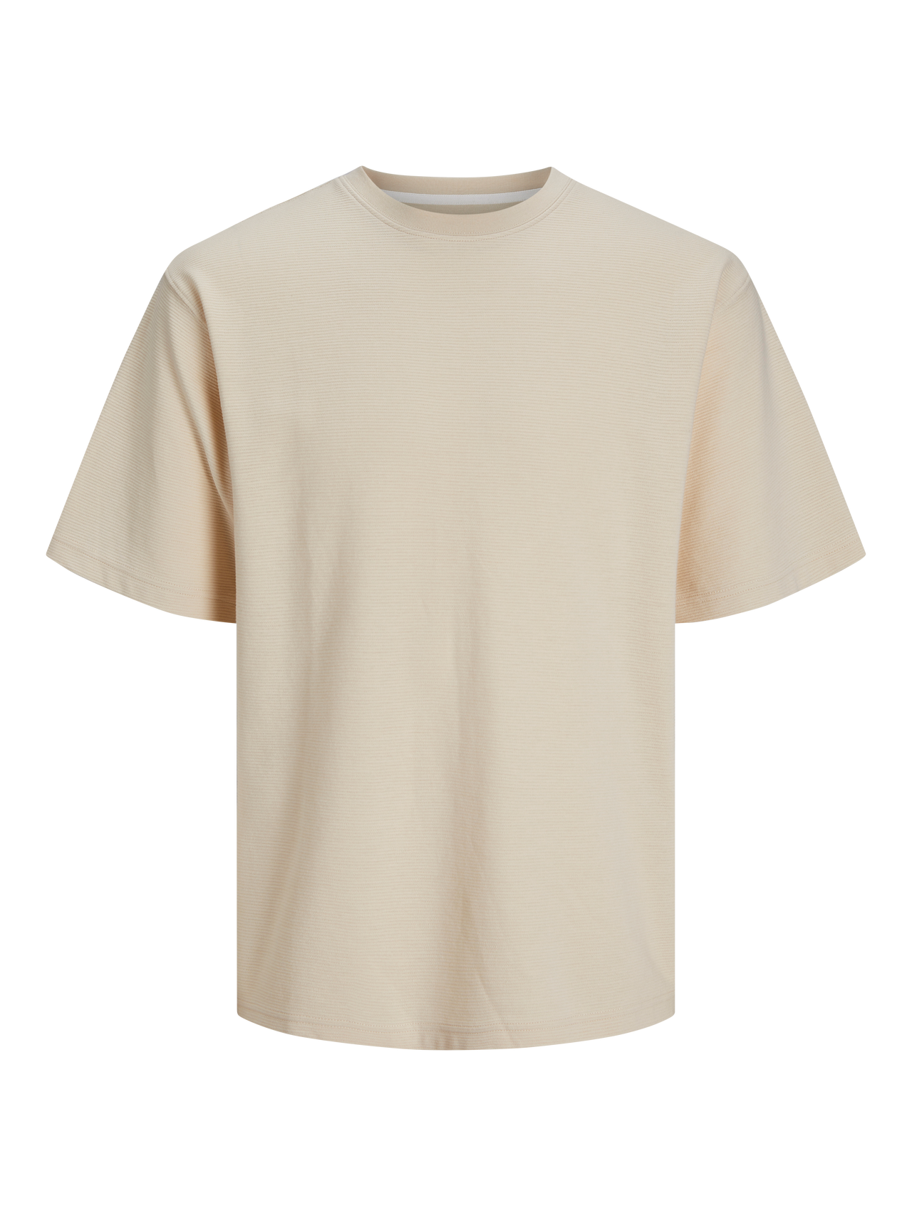 Jack & Jones T-shirt Col rond Coupe ample -Summer Sand - 12255539