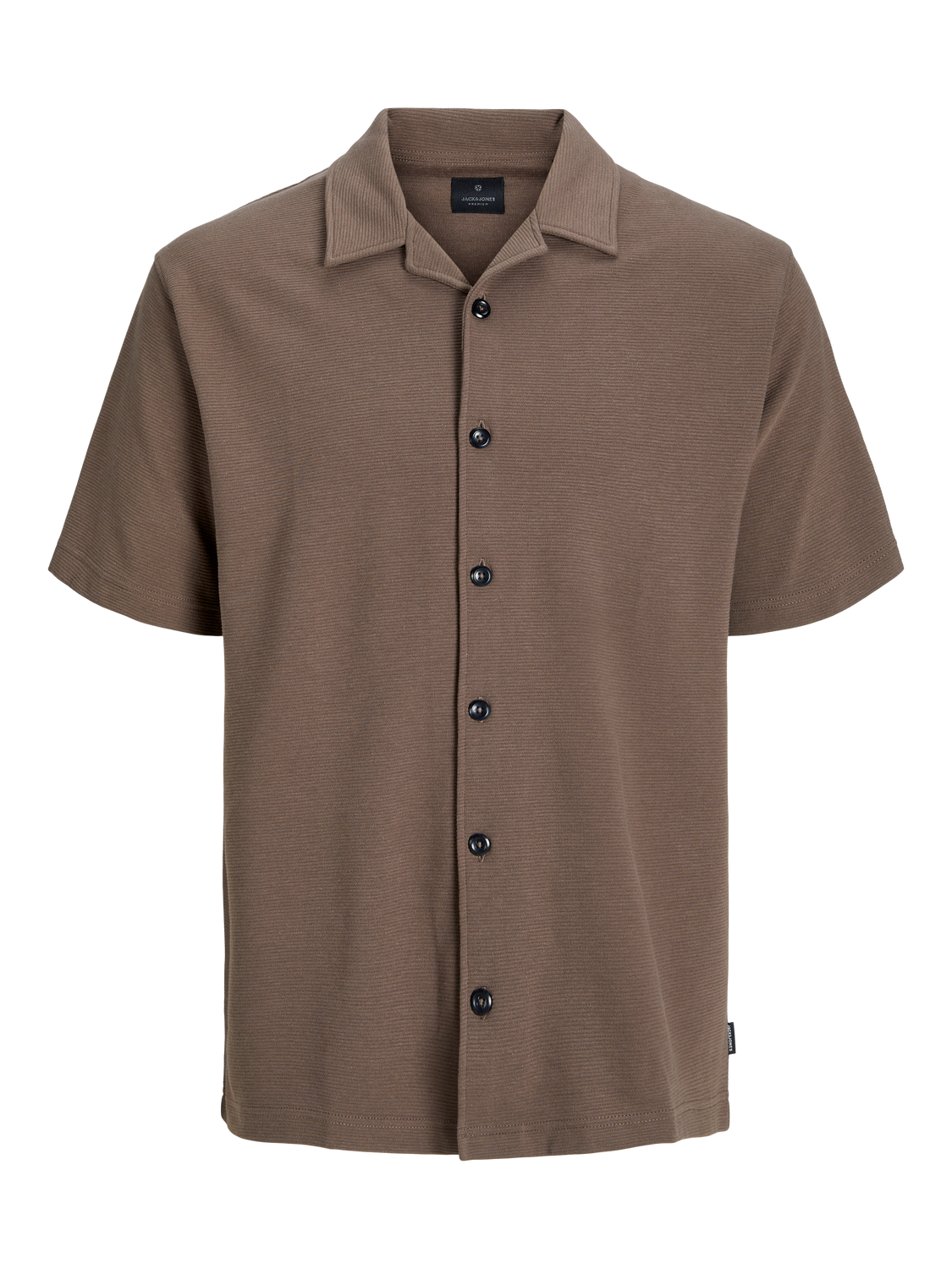 Jack & Jones American Fit Shirt collar Polo -Coffee Quartz - 12255540