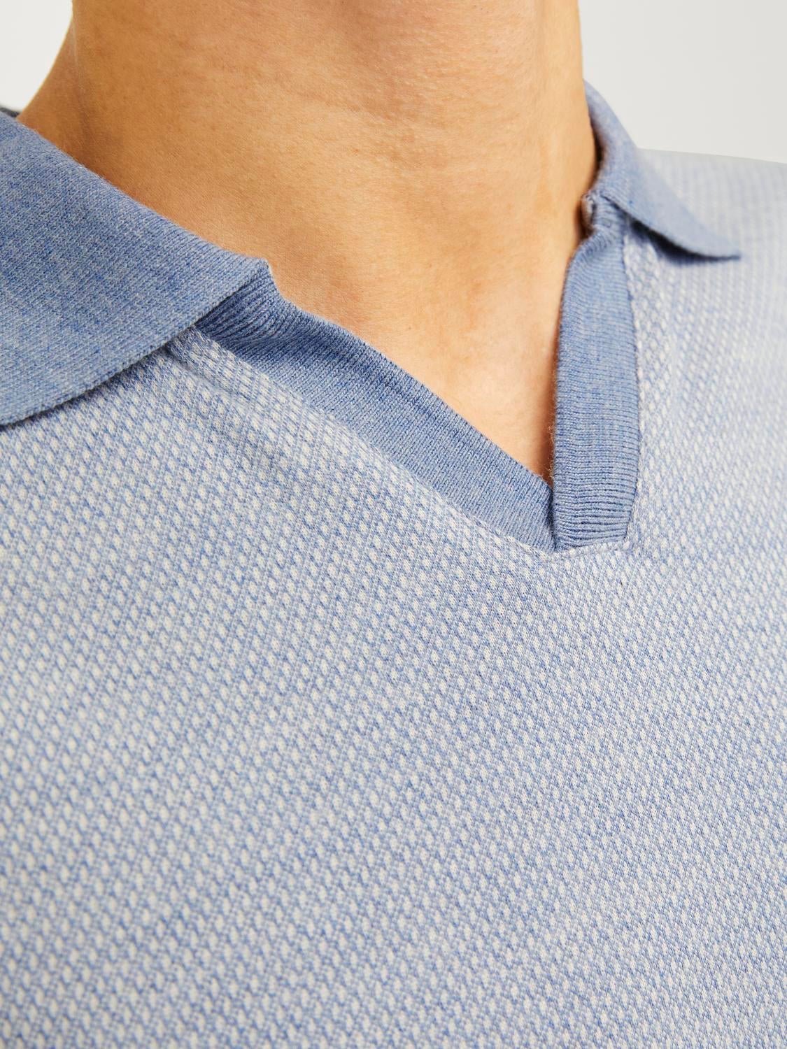 Relaxed Fit Split neck Polo | Jack & Jones