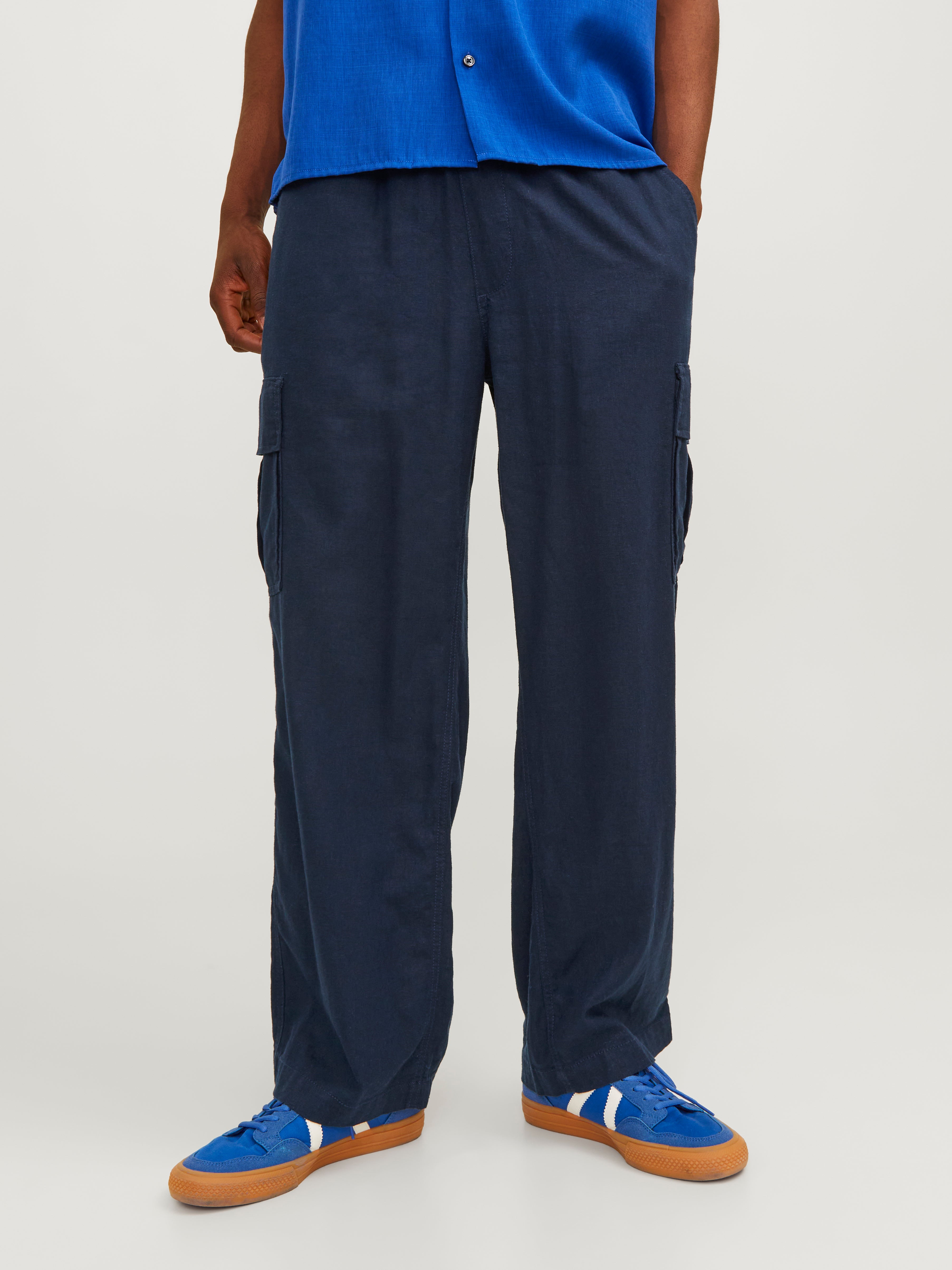 Wide Leg Fit Cargo Pants | Jack & Jones